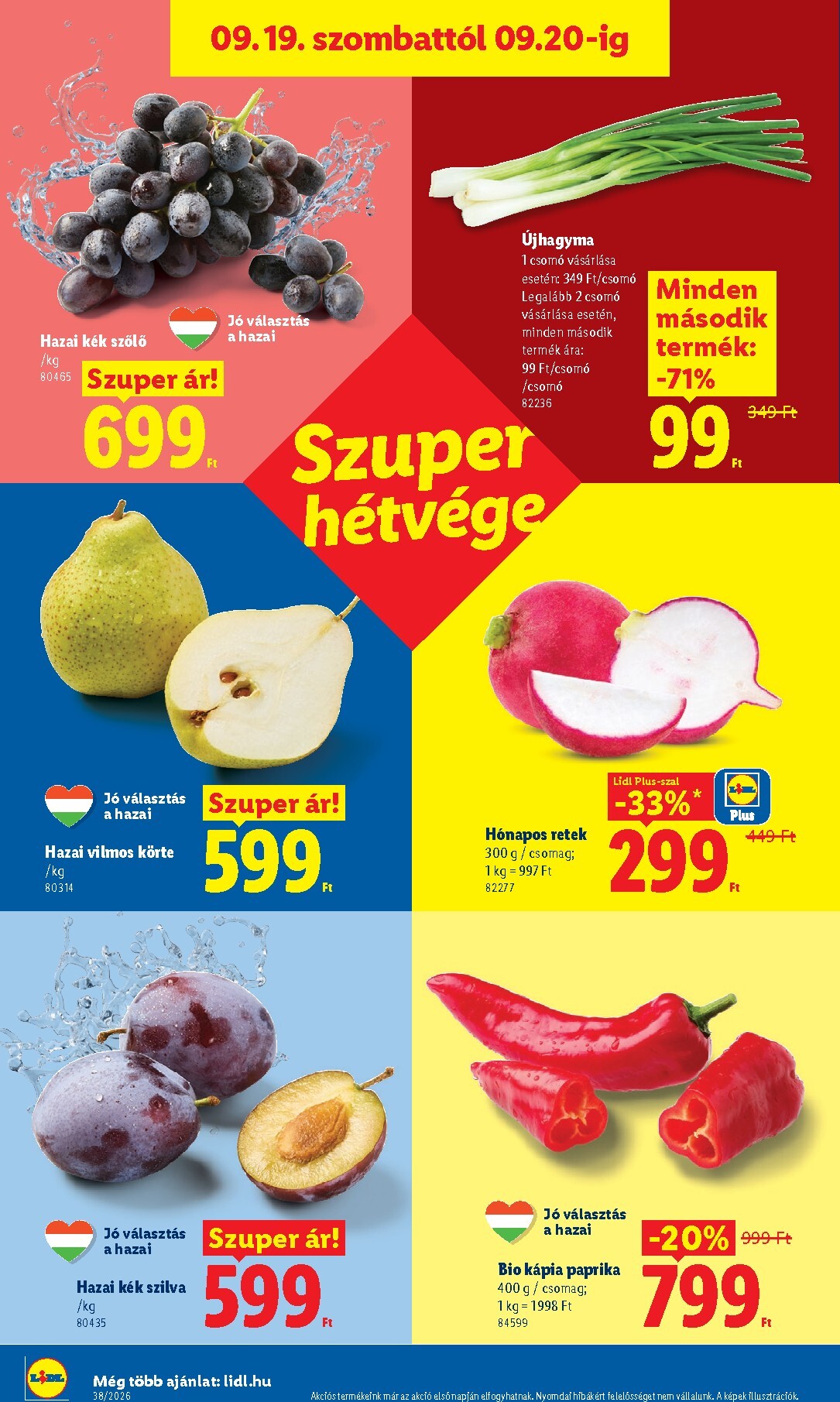 lidl - Aktuális Lidl szórólap érvényes csütörtöktől 2026.09.17.-től szerdától 2026.09.23.-ig - page: 40
