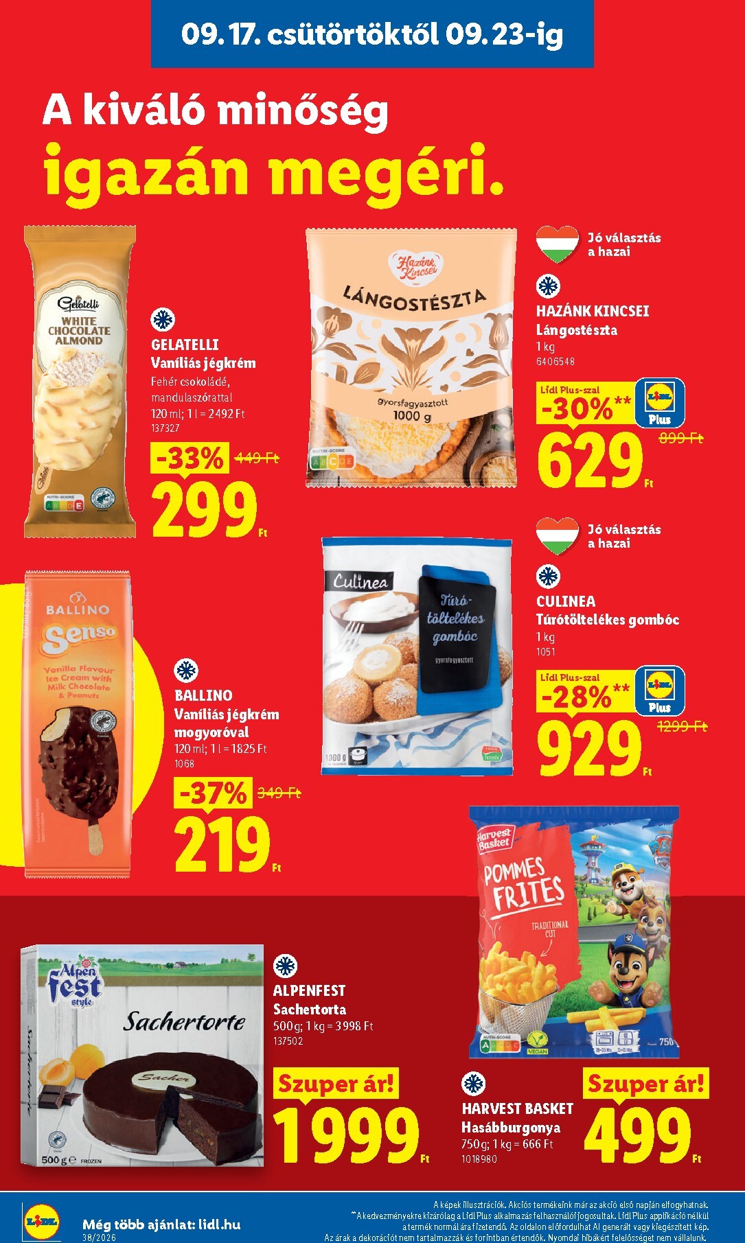 lidl - Aktuális Lidl szórólap érvényes csütörtöktől 2026.09.17.-től szerdától 2026.09.23.-ig - page: 12