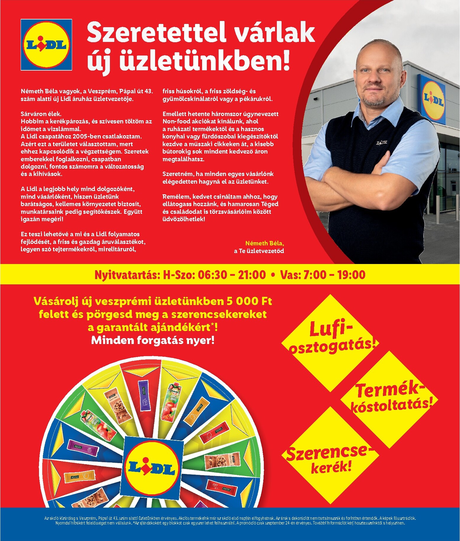 lidl - Lidl - Veszprém hirdetmény a következő hétre csütörtöktől 2026.09.24.-tól vasárnaptól 2026.09.27.-ig - page: 12