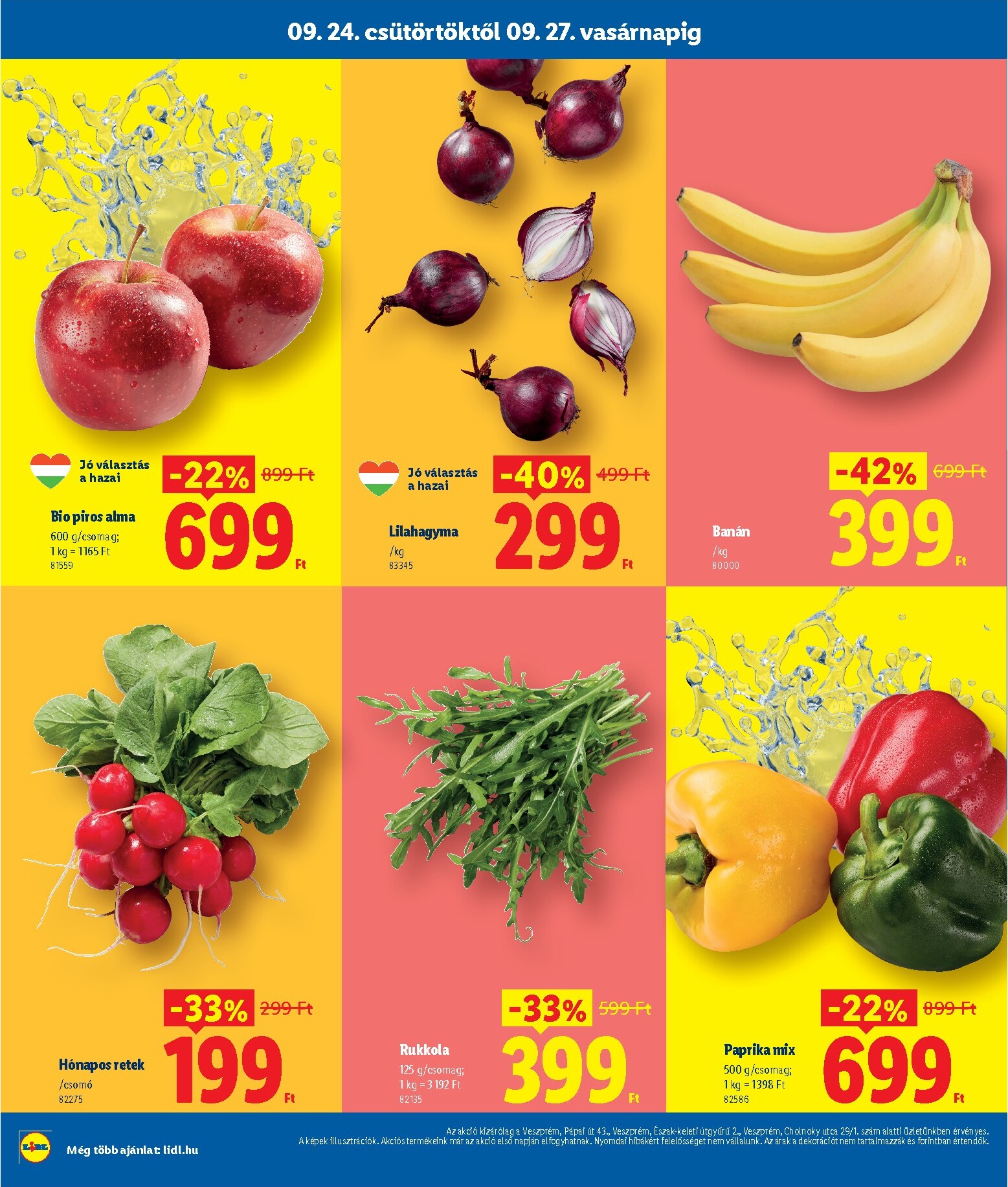lidl - Lidl - Veszprém hirdetmény a következő hétre csütörtöktől 2026.09.24.-tól vasárnaptól 2026.09.27.-ig - page: 2