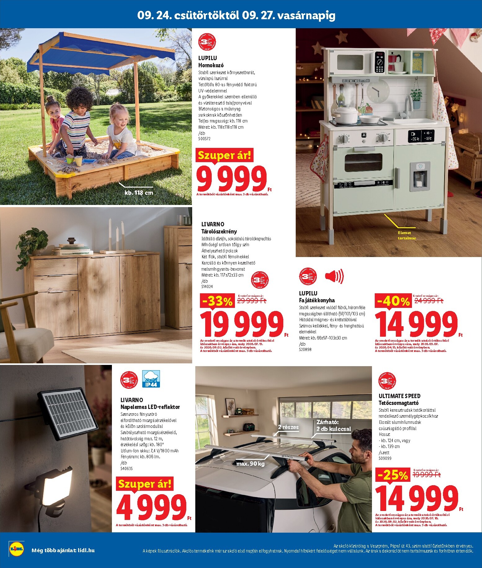lidl - Lidl - Veszprém hirdetmény a következő hétre csütörtöktől 2026.09.24.-tól vasárnaptól 2026.09.27.-ig - page: 10