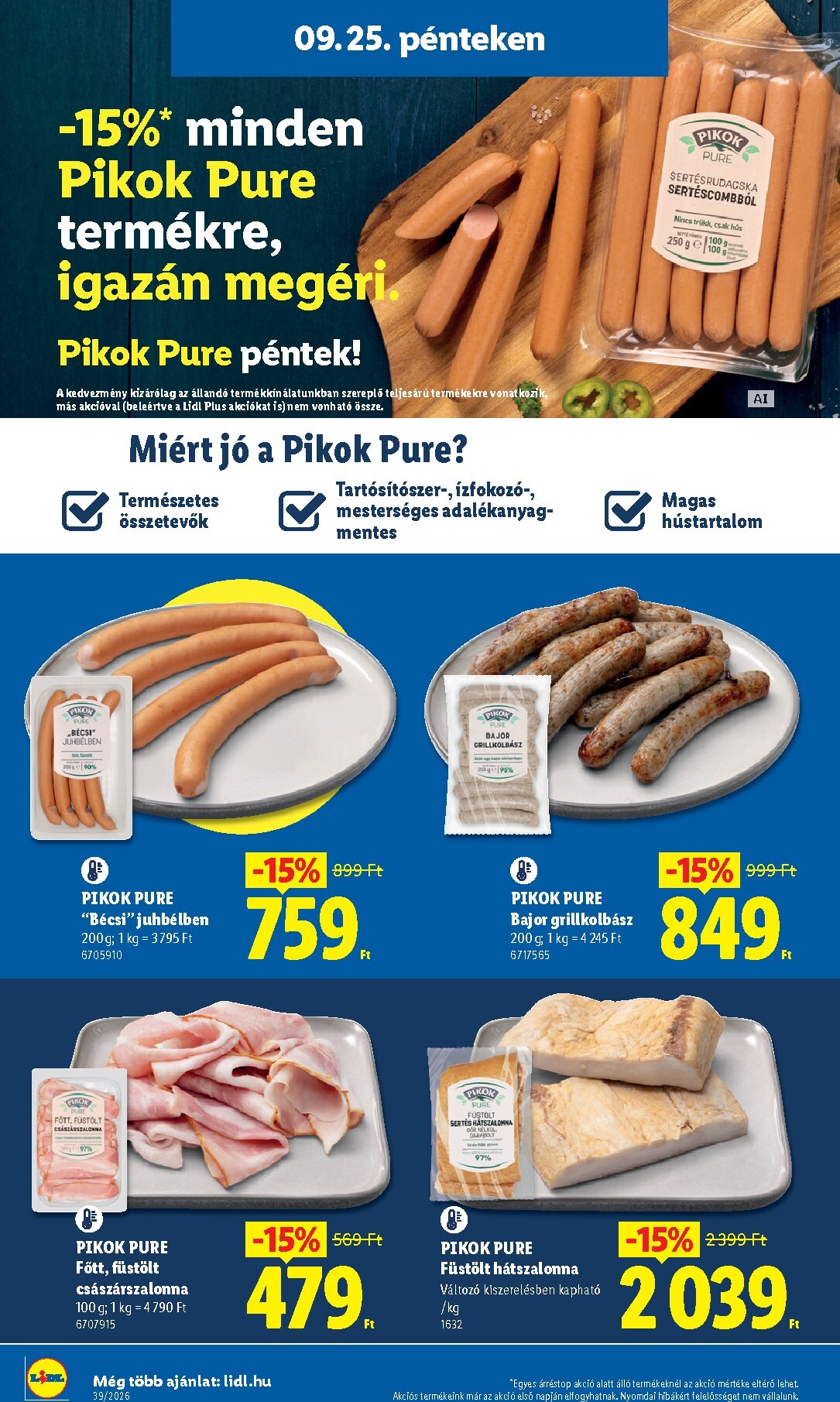 lidl - Lidl hirdetmény a következő hétre csütörtöktől 2026.09.24.-tól szerdától 2026.09.30.-ig - page: 32