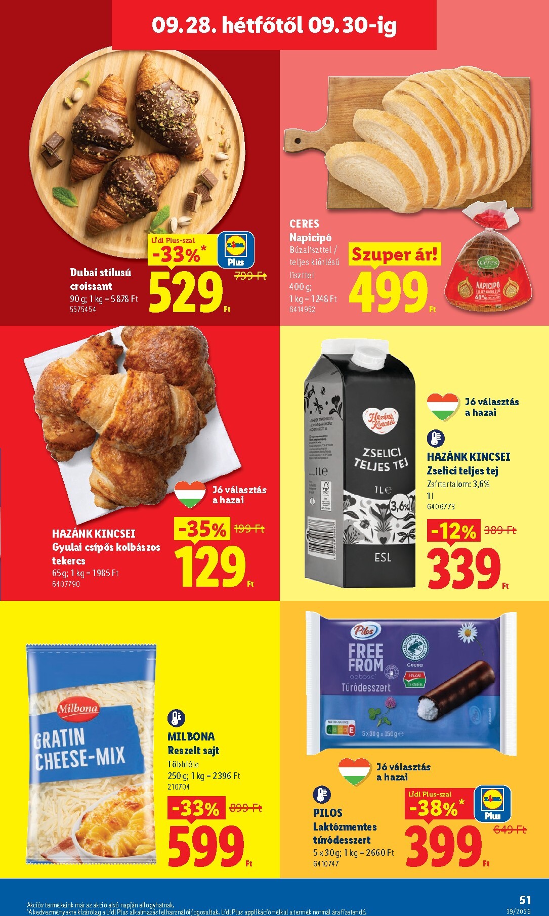lidl - Lidl hirdetmény a következő hétre csütörtöktől 2026.09.24.-tól szerdától 2026.09.30.-ig - page: 51