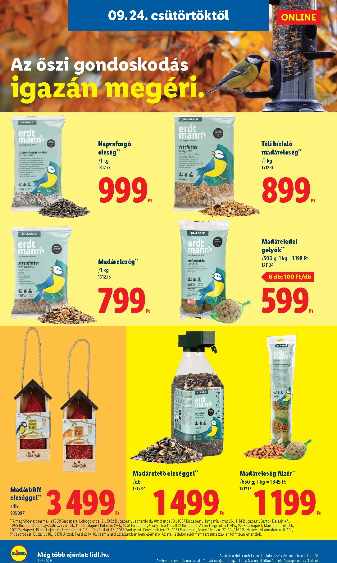lidl - Lidl hirdetmény a következő hétre csütörtöktől 2026.09.24.-tól szerdától 2026.09.30.-ig - page: 22