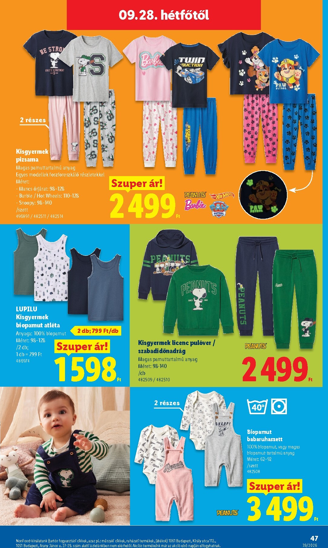 lidl - Lidl hirdetmény a következő hétre csütörtöktől 2026.09.24.-tól szerdától 2026.09.30.-ig - page: 47