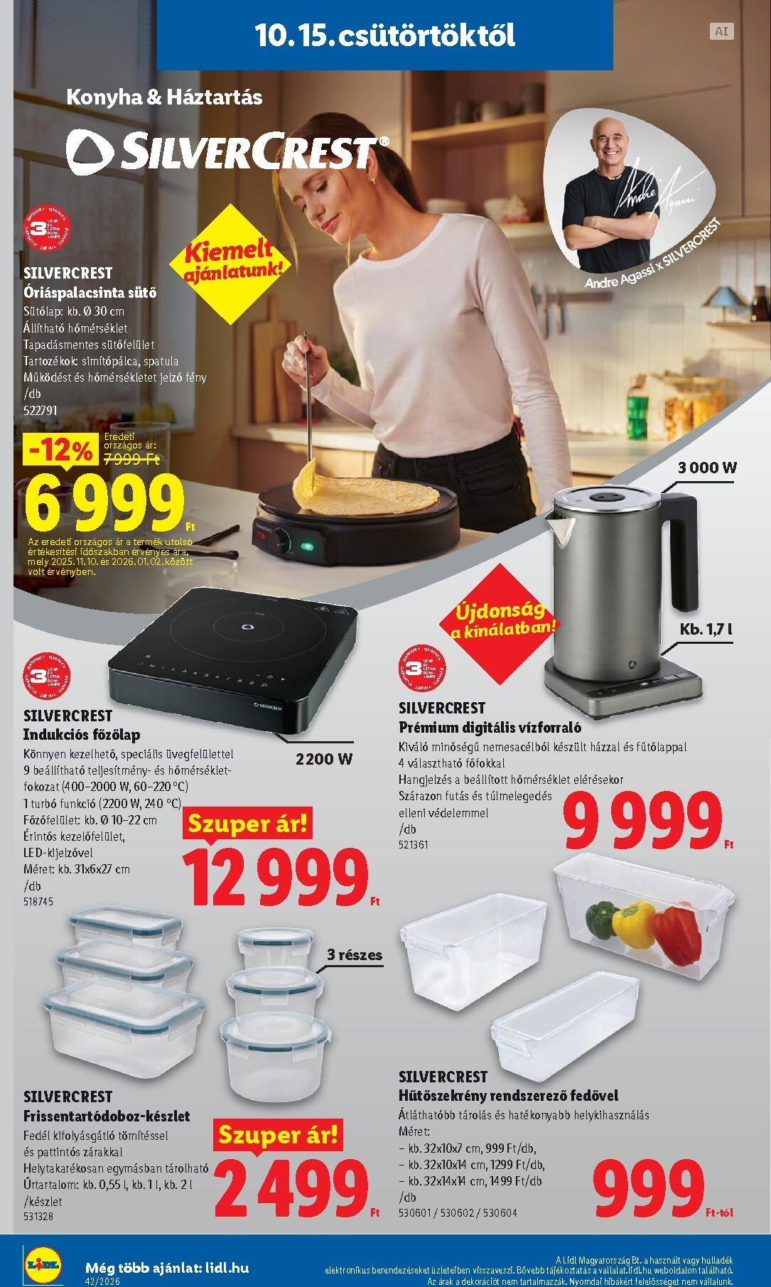 lidl - Lidl - Nonfood hirdetmény a következő hétre csütörtöktől 2026.10.15.-tól szerdától 2026.10.21.-ig - page: 14