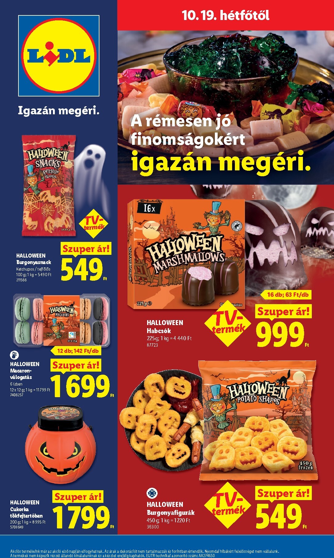 lidl - Lidl hirdetmény a következő hétre csütörtöktől 2026.10.15.-tól szerdától 2026.10.21.-ig - page: 66