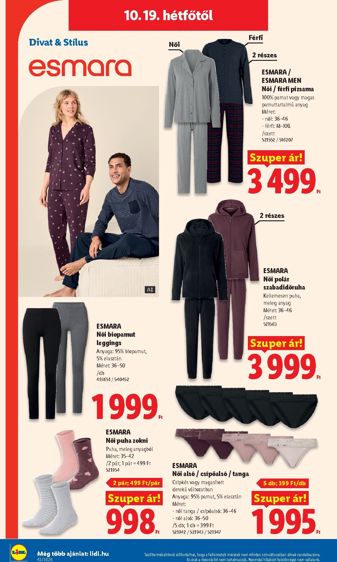 lidl - Lidl hirdetmény a következő hétre csütörtöktől 2026.10.15.-tól szerdától 2026.10.21.-ig - page: 56
