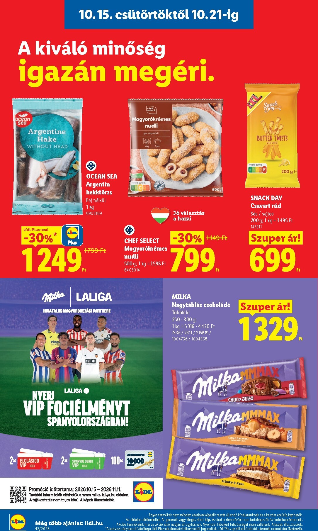 lidl - Lidl hirdetmény a következő hétre csütörtöktől 2026.10.15.-tól szerdától 2026.10.21.-ig - page: 12