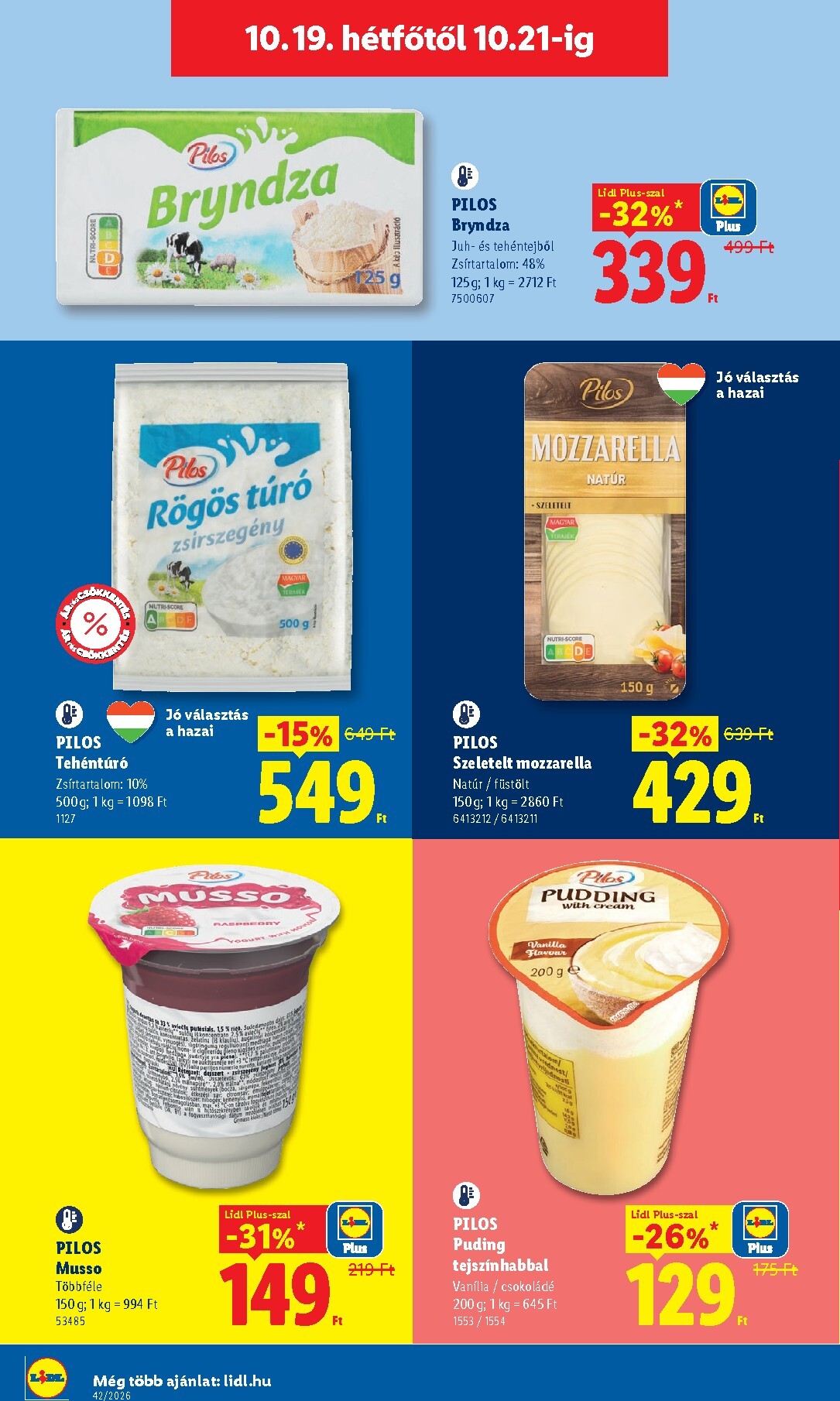 lidl - Lidl hirdetmény a következő hétre csütörtöktől 2026.10.15.-tól szerdától 2026.10.21.-ig - page: 60