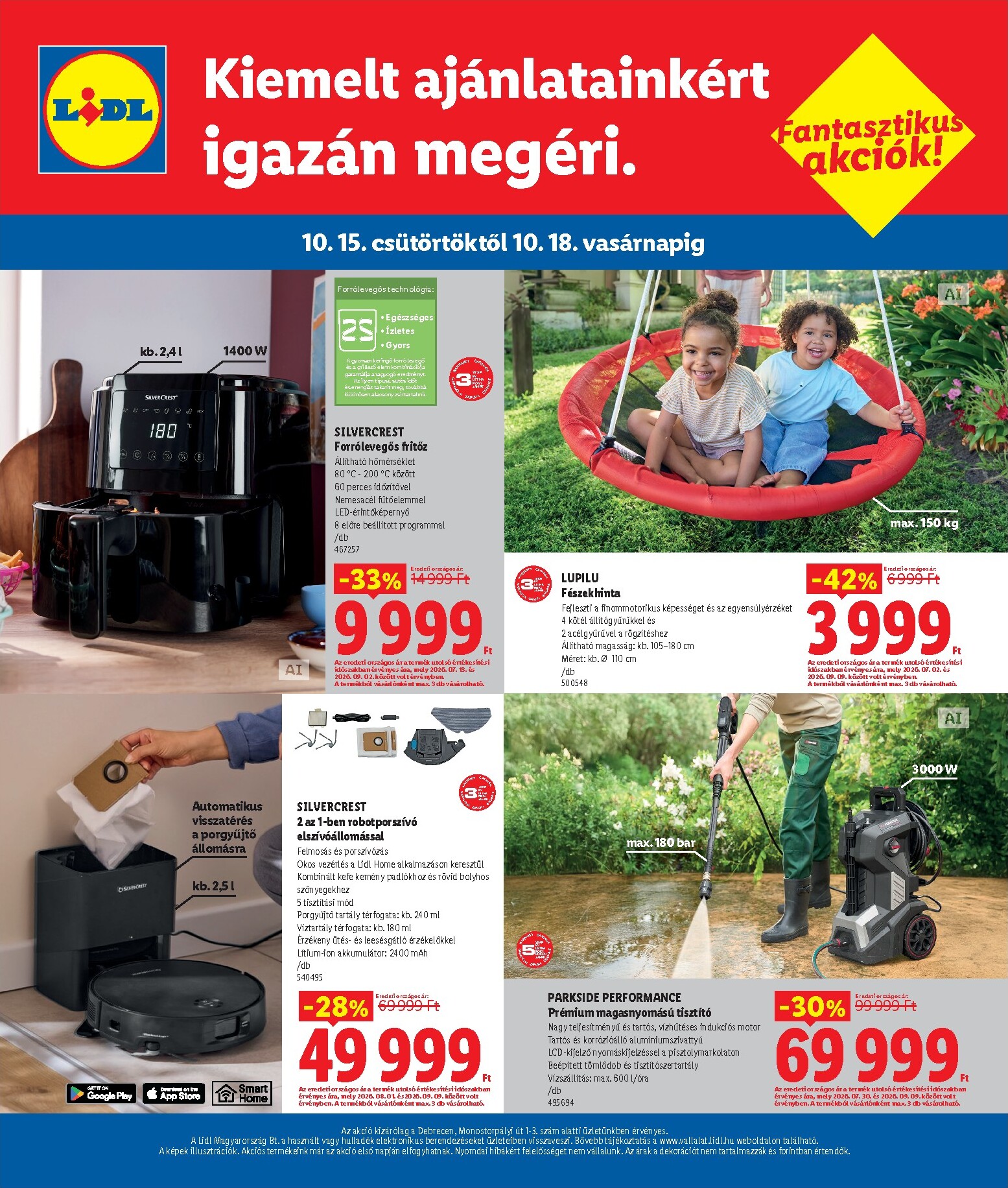 lidl - Lidl - Debrecen, Veszprém hirdetmény a következő hétre csütörtöktől 2026.10.15.-tól vasárnaptól 2026.10.18.-ig - page: 4