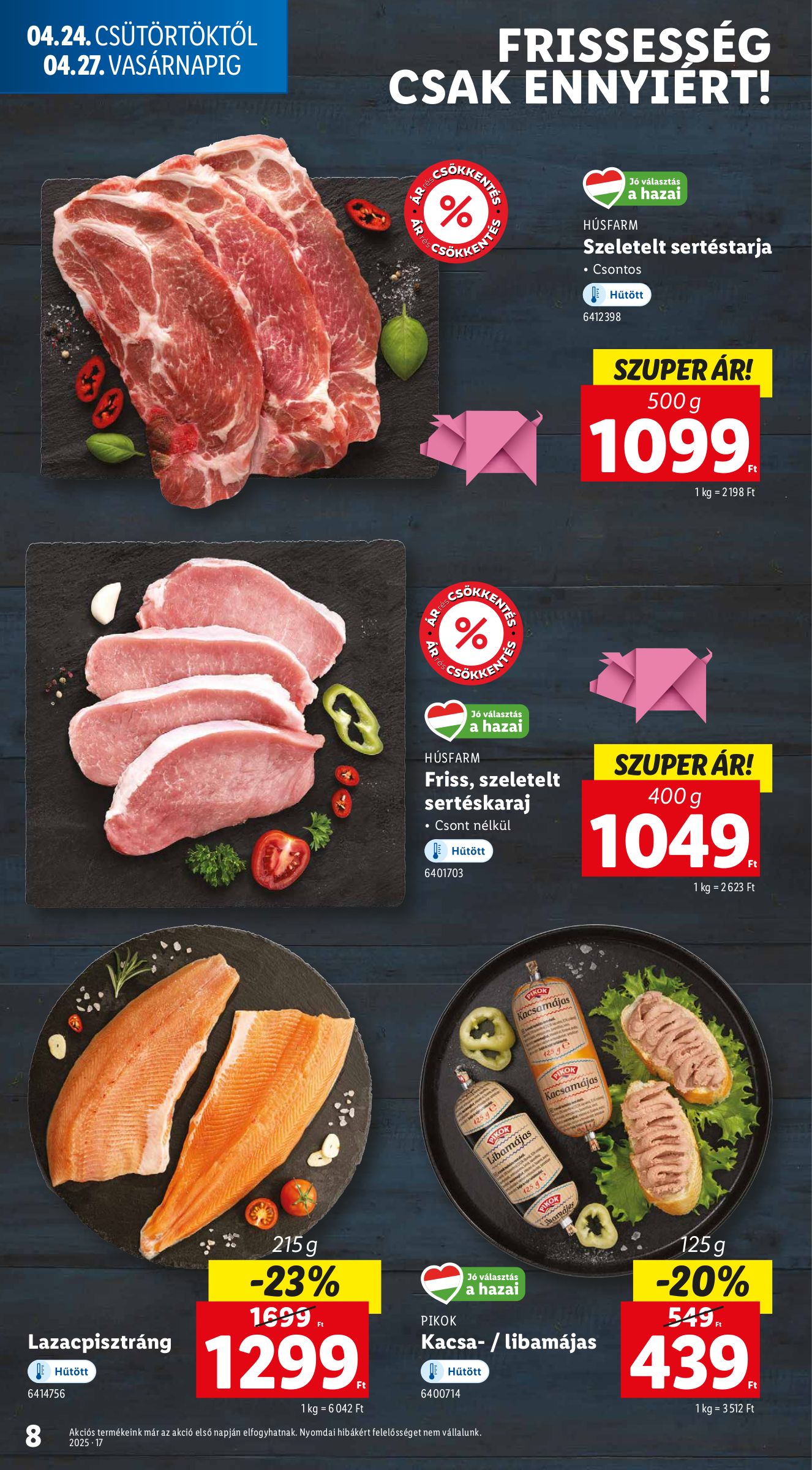 lidl - Lidl akciós újság, érvényes 04.24. - 04.29. - page: 8 lidl - Lidl akciós újság, érvényes 04.24. - 04.29. - page: 8