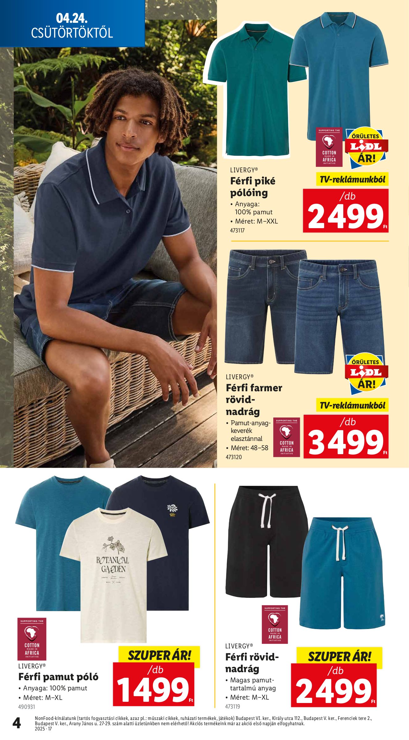 lidl - Lidl - Nonfood akciós újság, érvényes 04.24. - 04.30. - page: 4