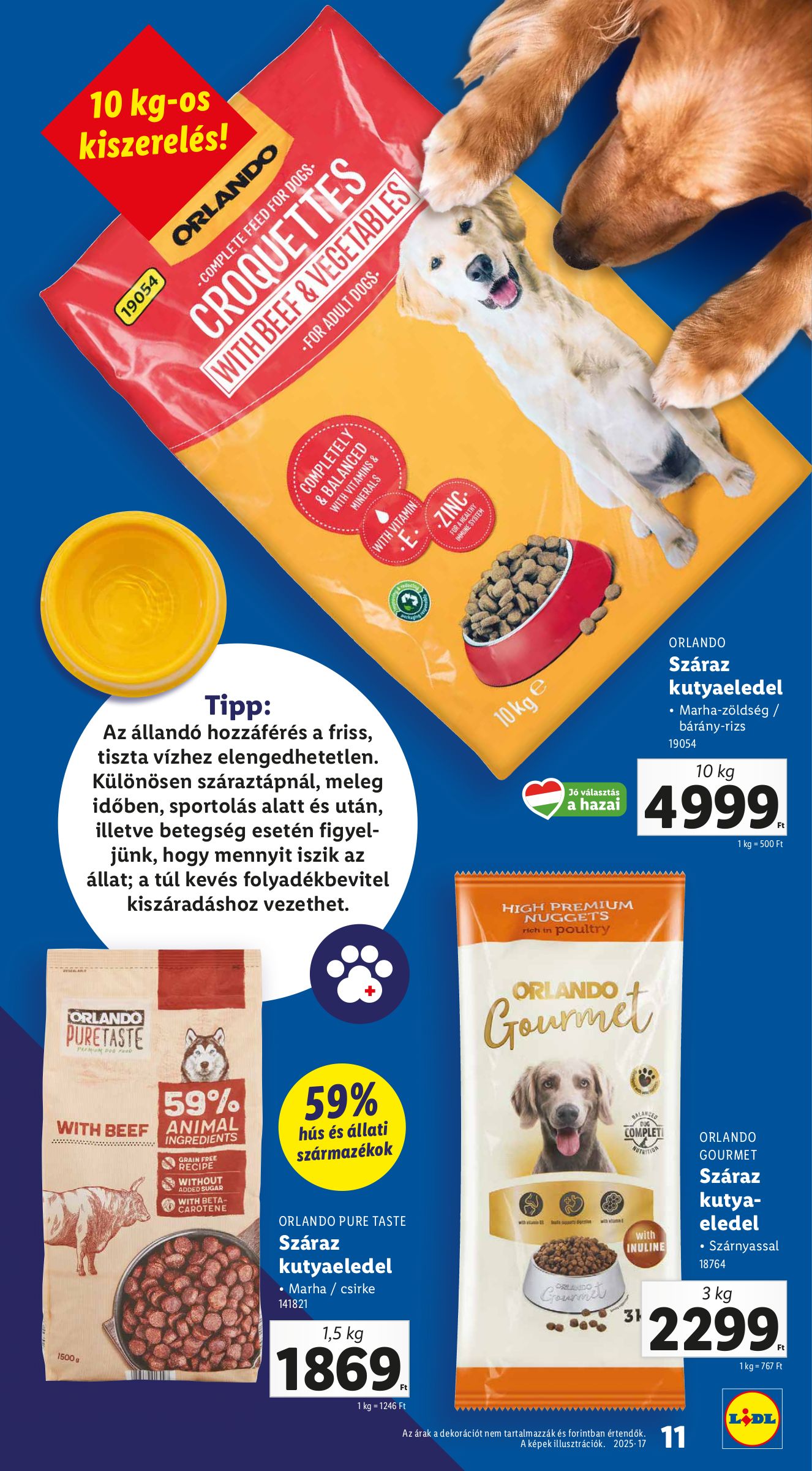lidl - Lidl - Háziállatok akciós újság, érvényes 04.24. - 04.30. - page: 11
