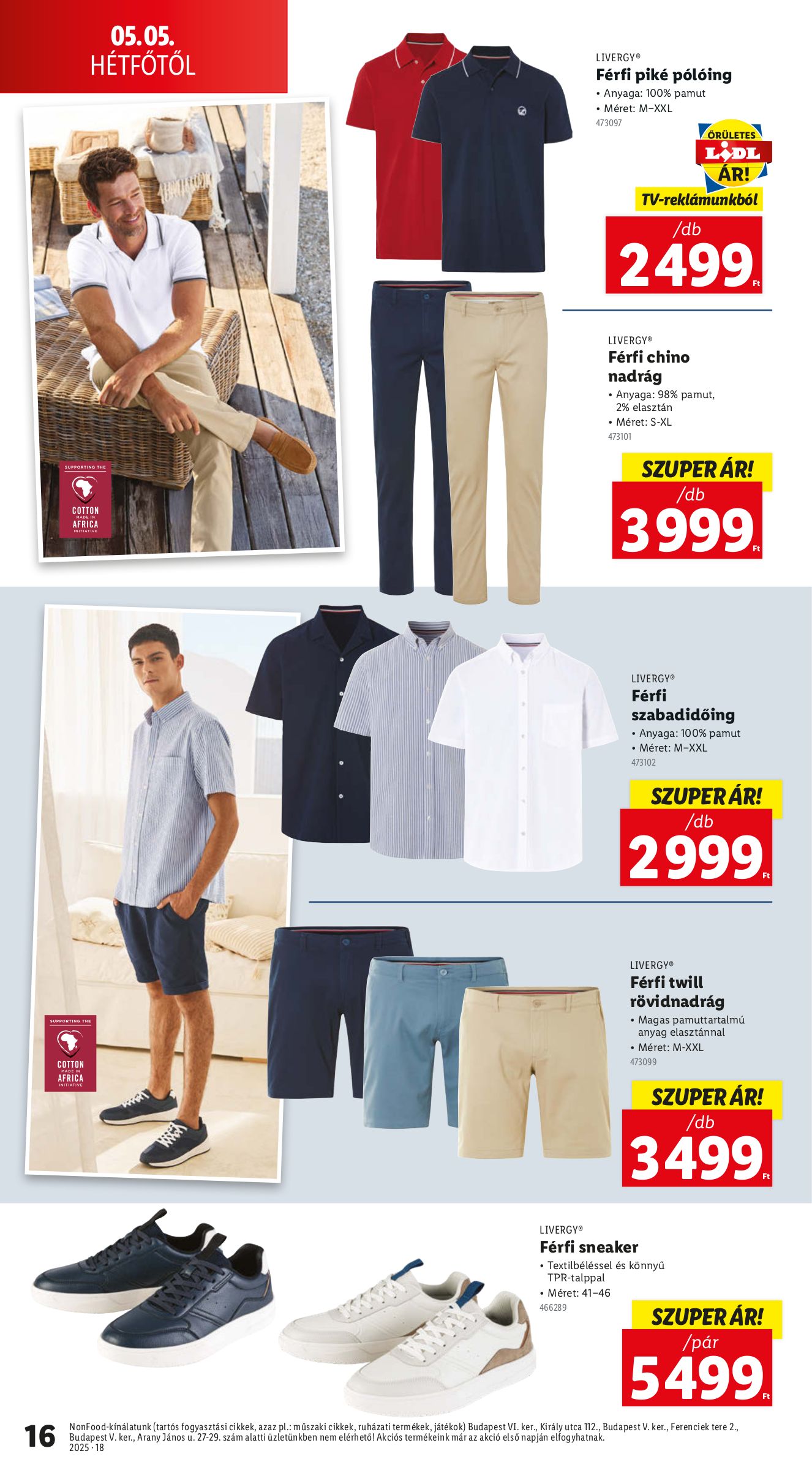 lidl - Lidl - Nonfood akciós újság, érvényes 04.30. - 05.07. - page: 16