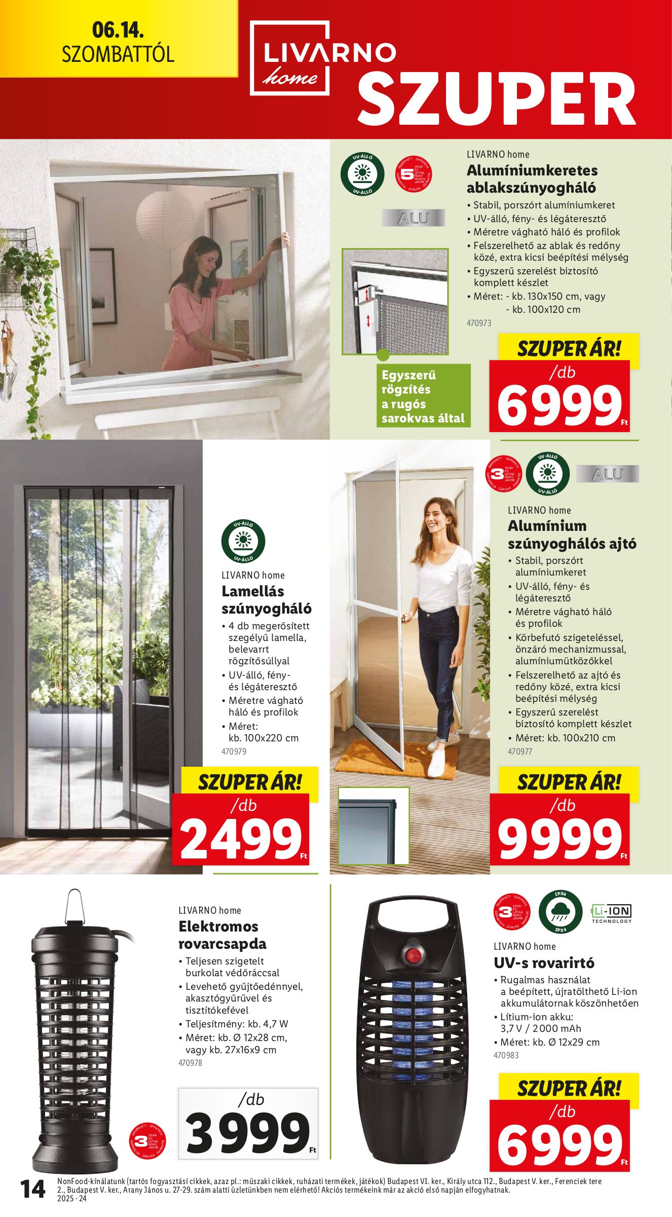 lidl - Lidl - Nonfood akciós újság, érvényes 06.12. - 06.18. - page: 14