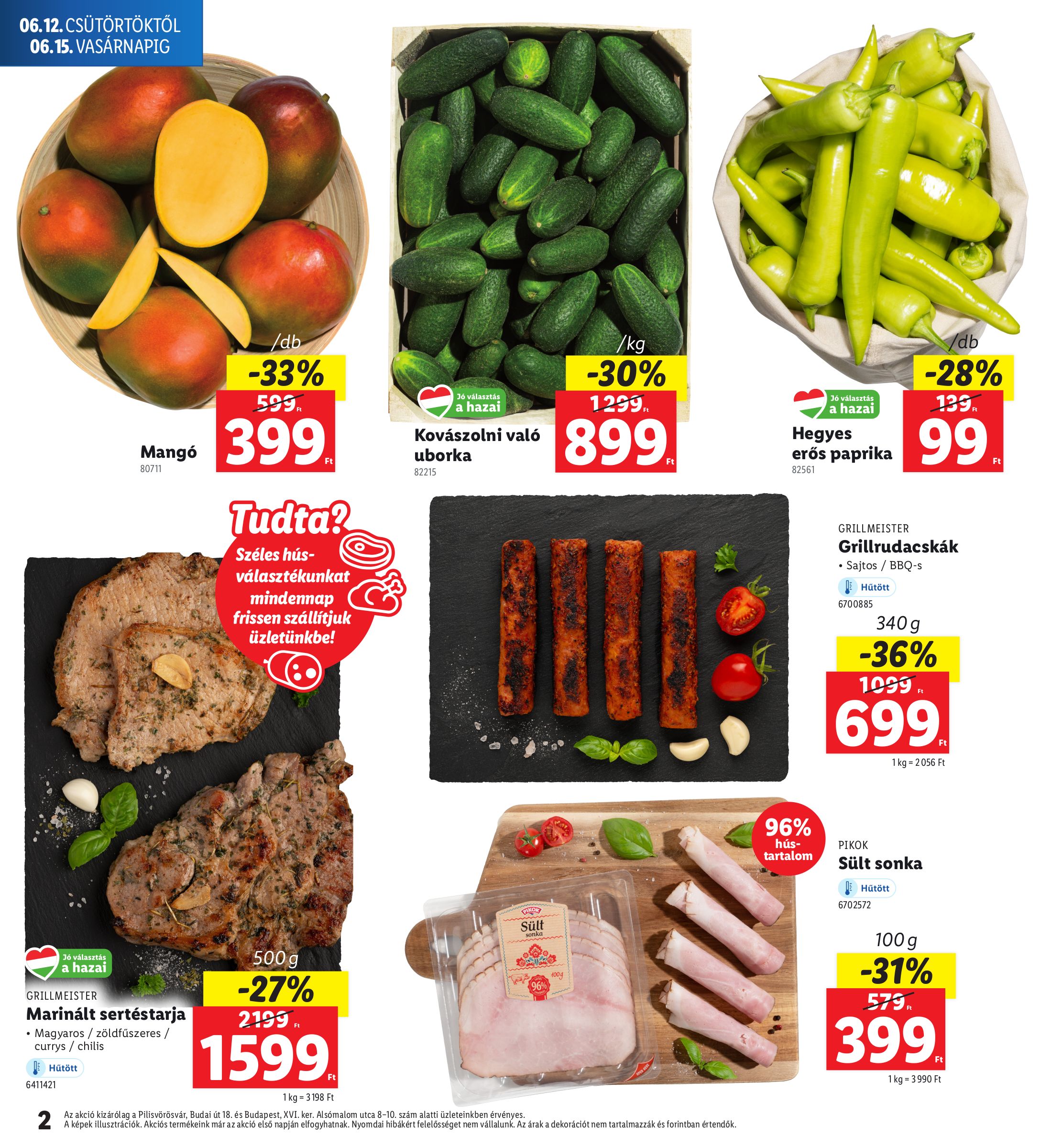 lidl - Lidl - Pilisvörösvár, Budapest akciós újság, érvényes 06.12. - 06.15. - page: 2