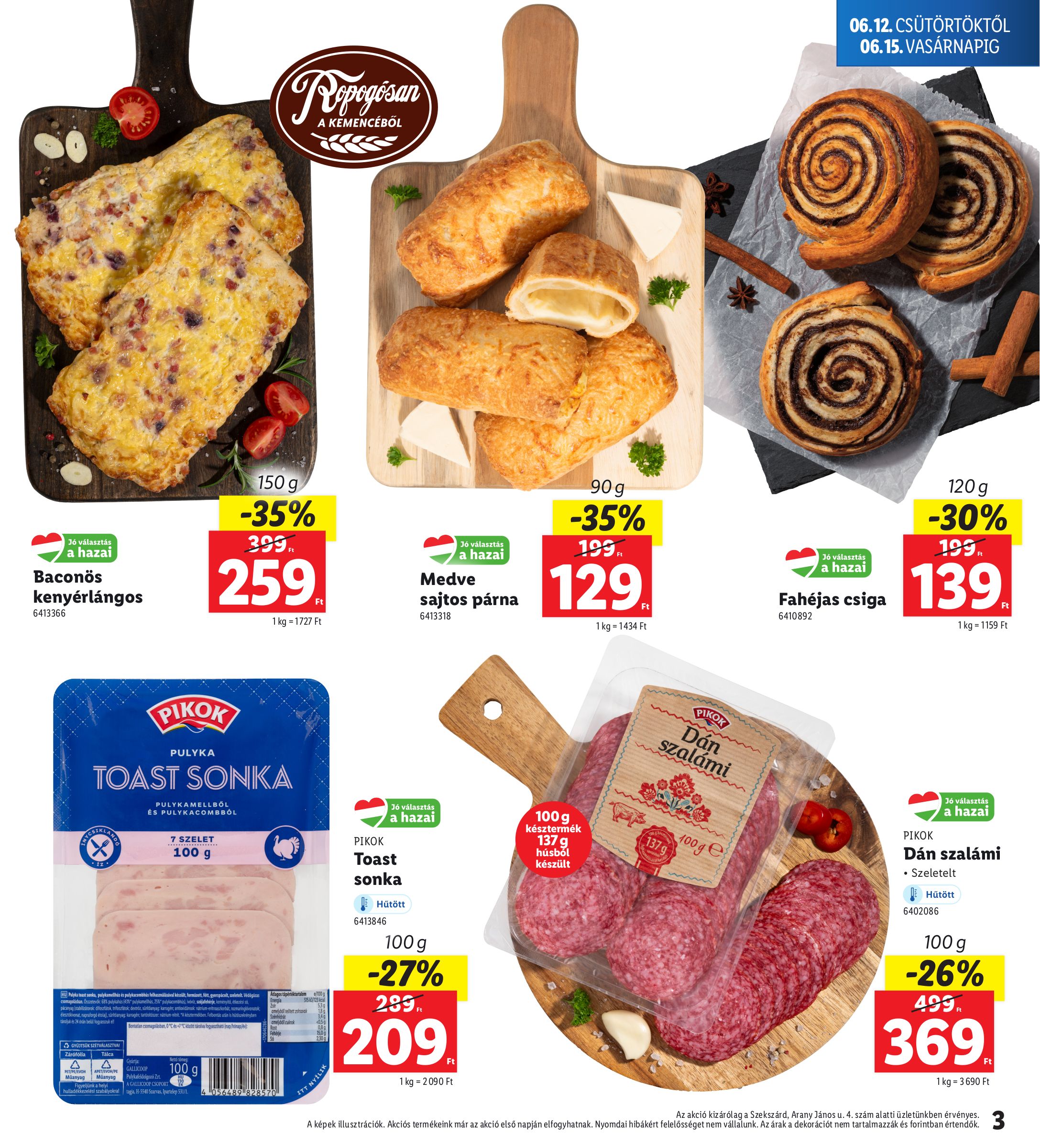 lidl - Lidl - Szekszárd akciós újság, érvényes 06.12. - 06.15. - page: 3