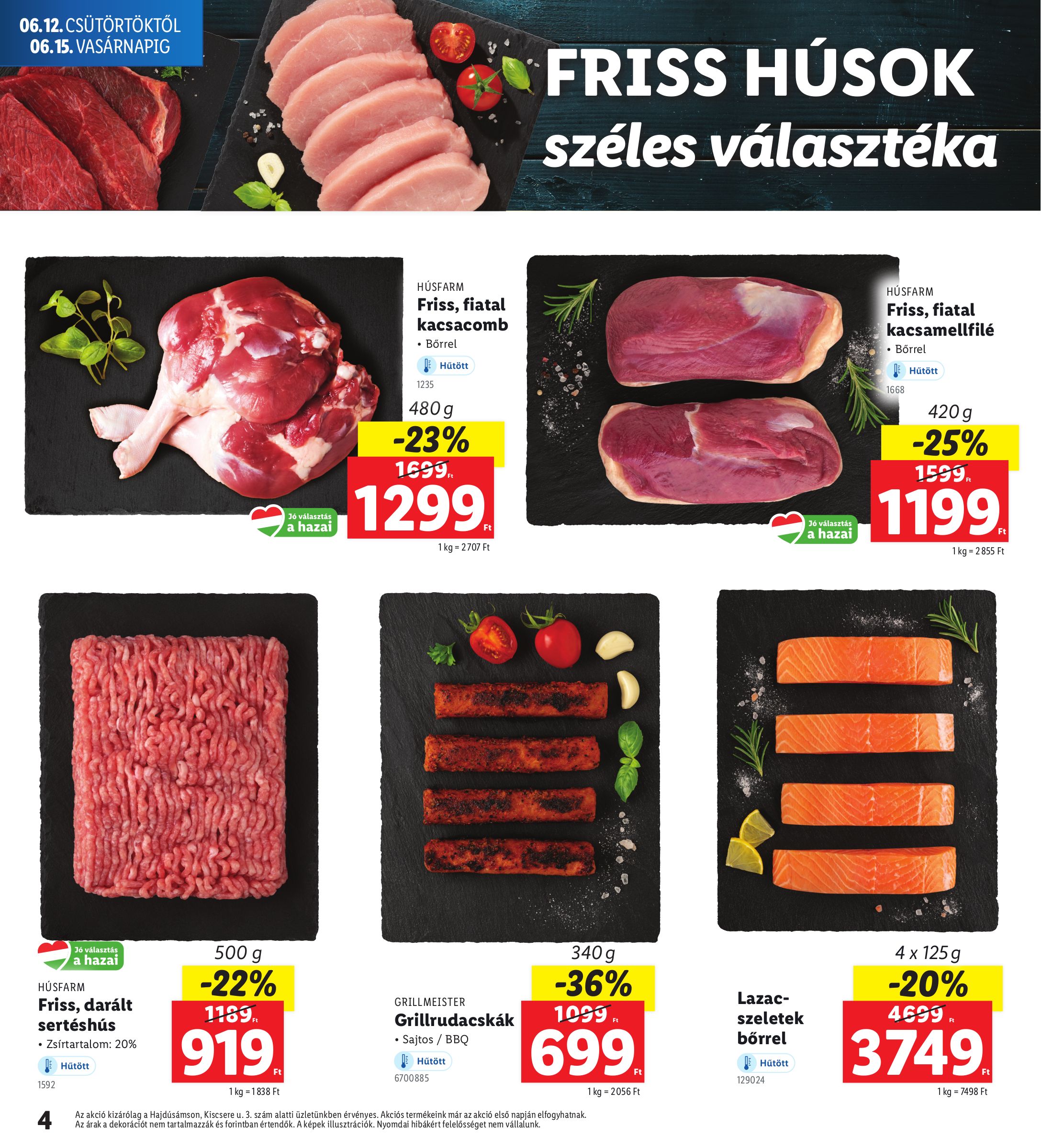 lidl - Lidl - Hajdúsámson akciós újság, érvényes 06.12. - 06.15. - page: 4