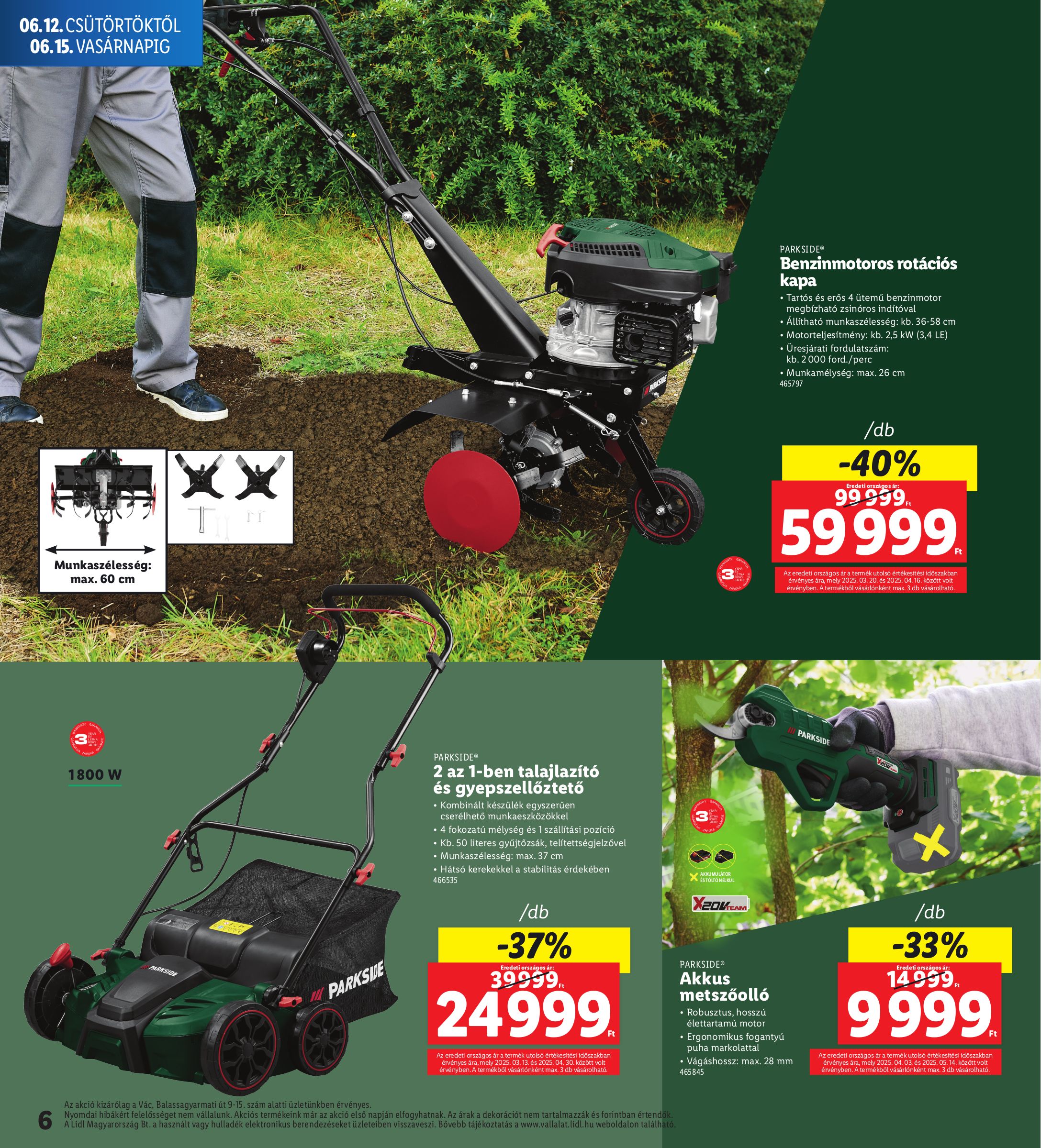 lidl - Lidl - Vác akciós újság, érvényes 06.12. - 06.15. - page: 6