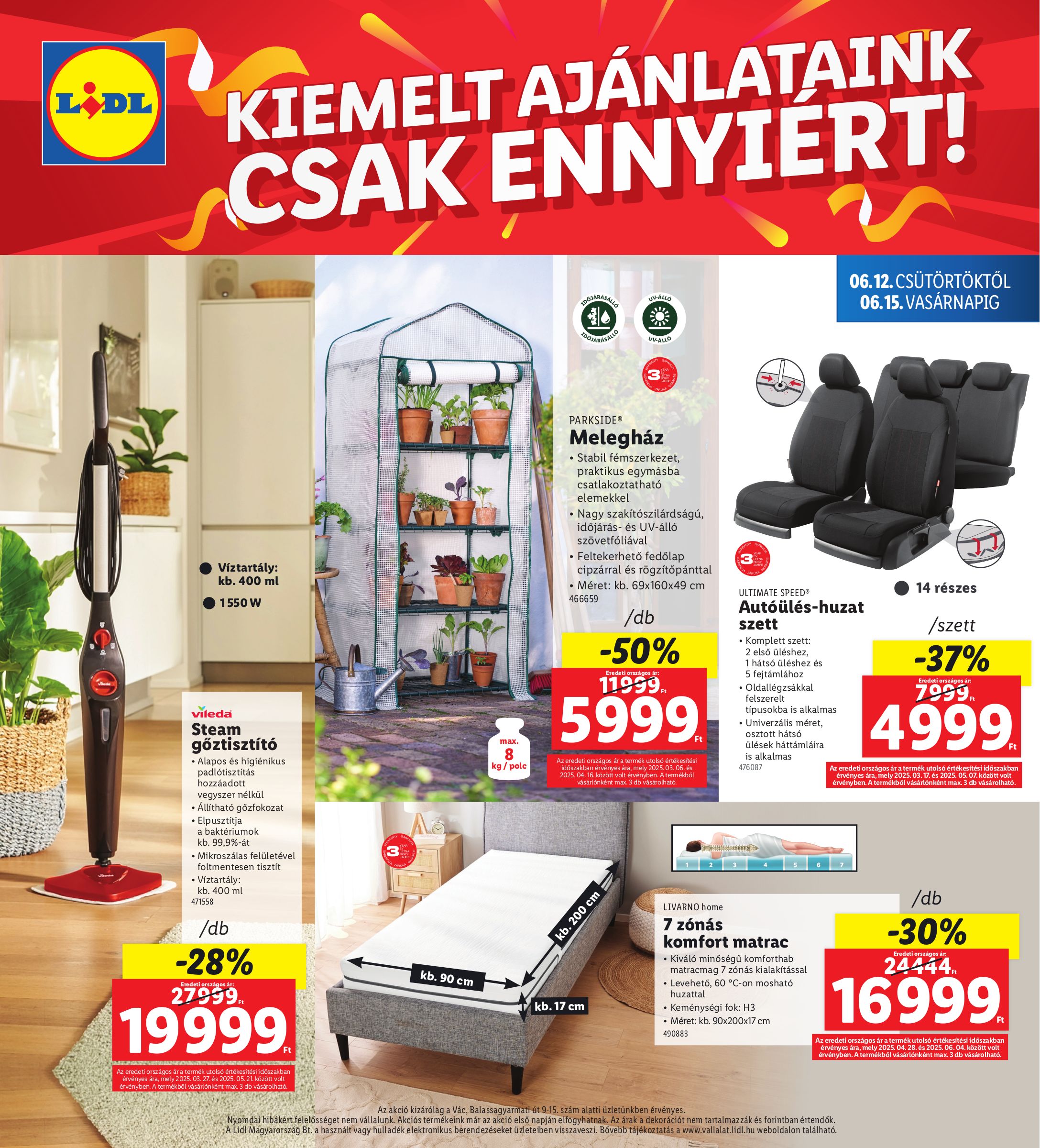lidl - Lidl - Vác akciós újság, érvényes 06.12. - 06.15. - page: 8