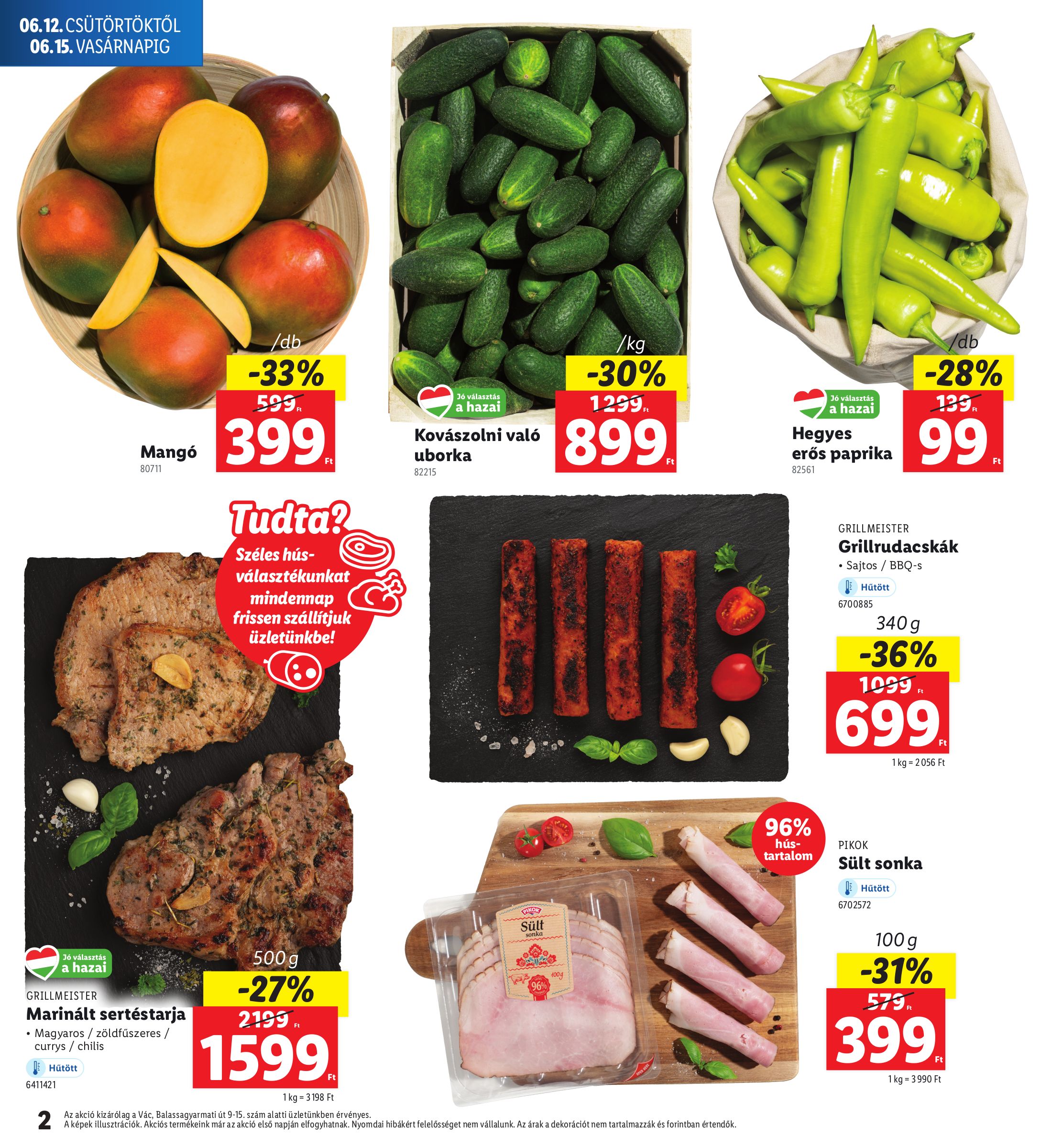 lidl - Lidl - Vác akciós újság, érvényes 06.12. - 06.15. - page: 2