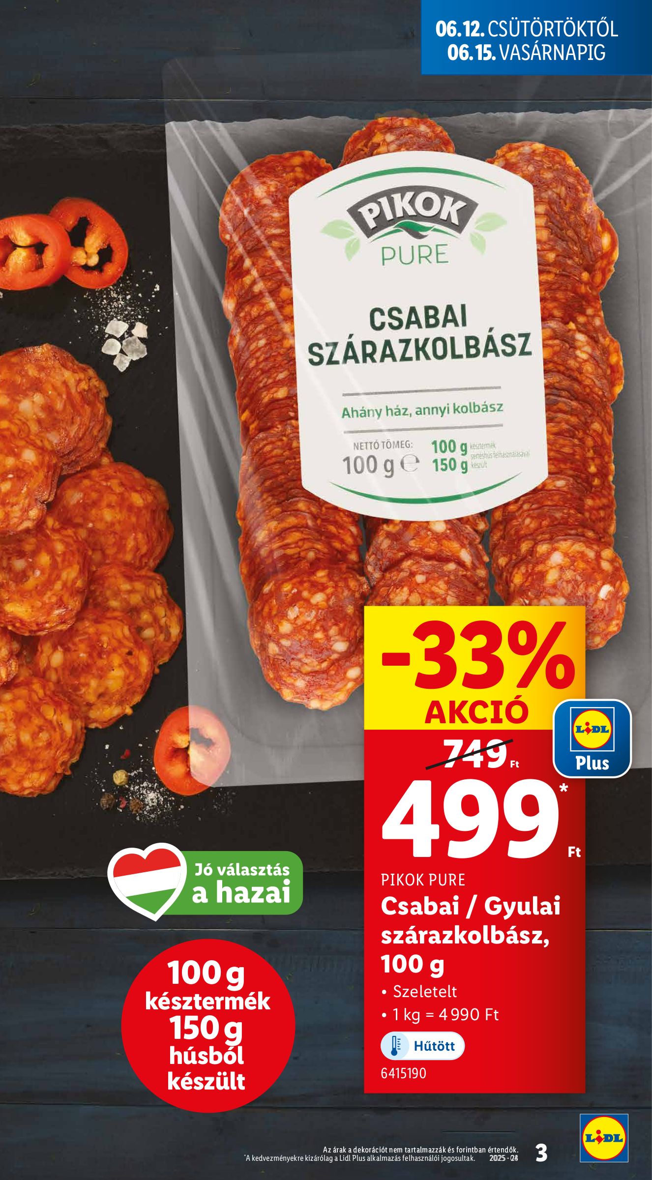 lidl - Lidl akciós újság, érvényes 06.12. - 06.18. - page: 3 lidl - Lidl akciós újság, érvényes 06.12. - 06.18. - page: 3