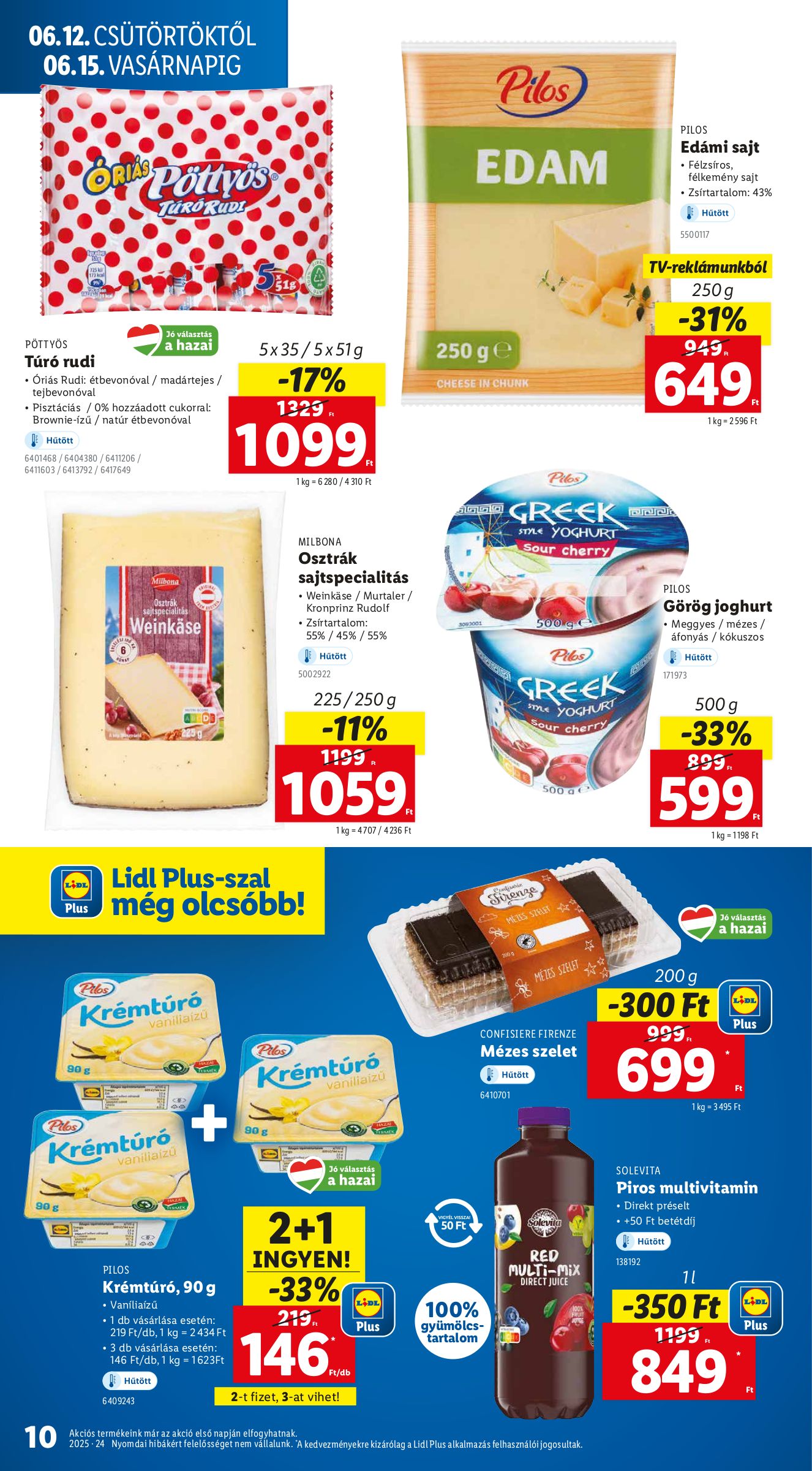 lidl - Lidl akciós újság, érvényes 06.12. - 06.18. - page: 10 lidl - Lidl akciós újság, érvényes 06.12. - 06.18. - page: 10
