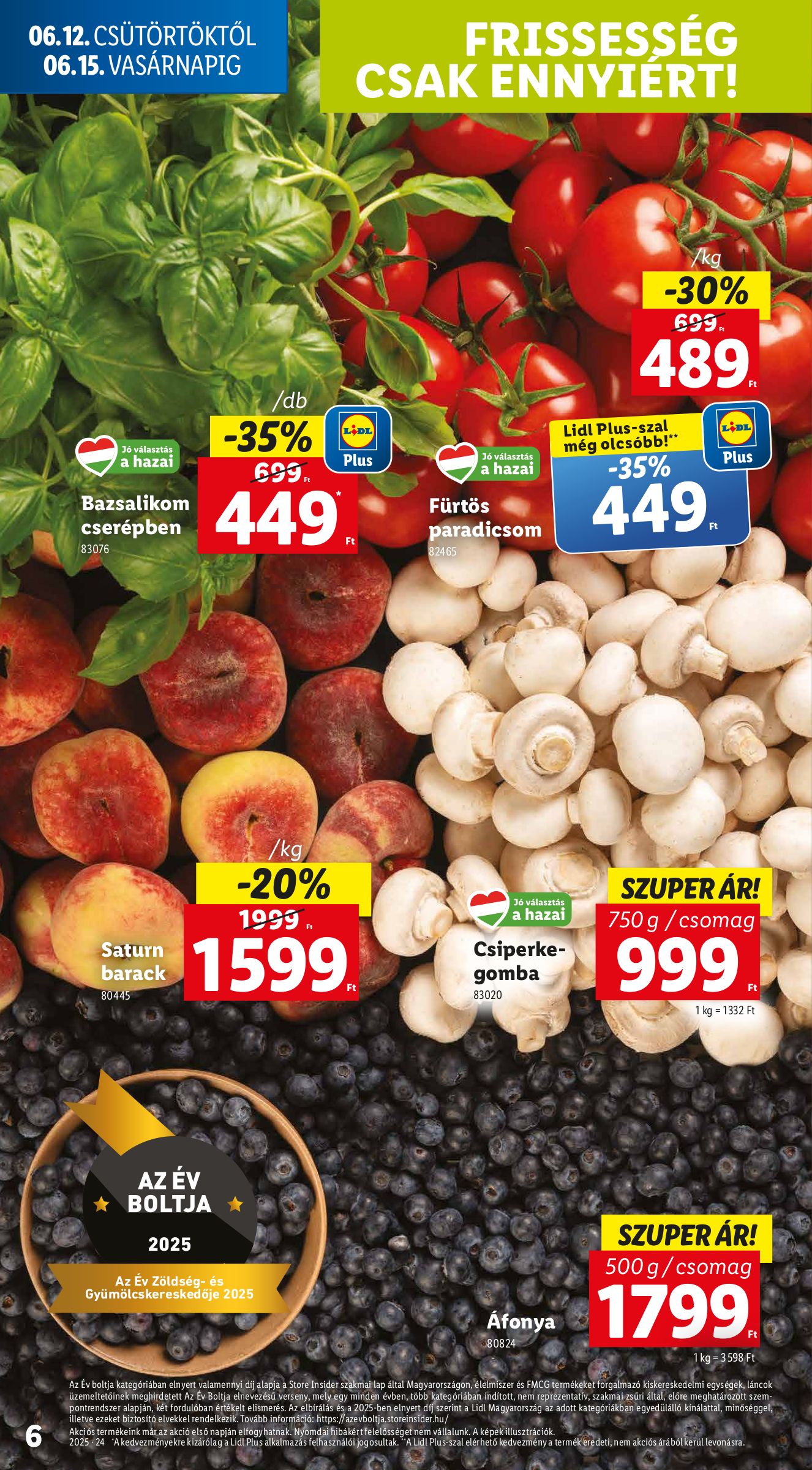 lidl - Lidl akciós újság, érvényes 06.12. - 06.18. - page: 6 lidl - Lidl akciós újság, érvényes 06.12. - 06.18. - page: 6