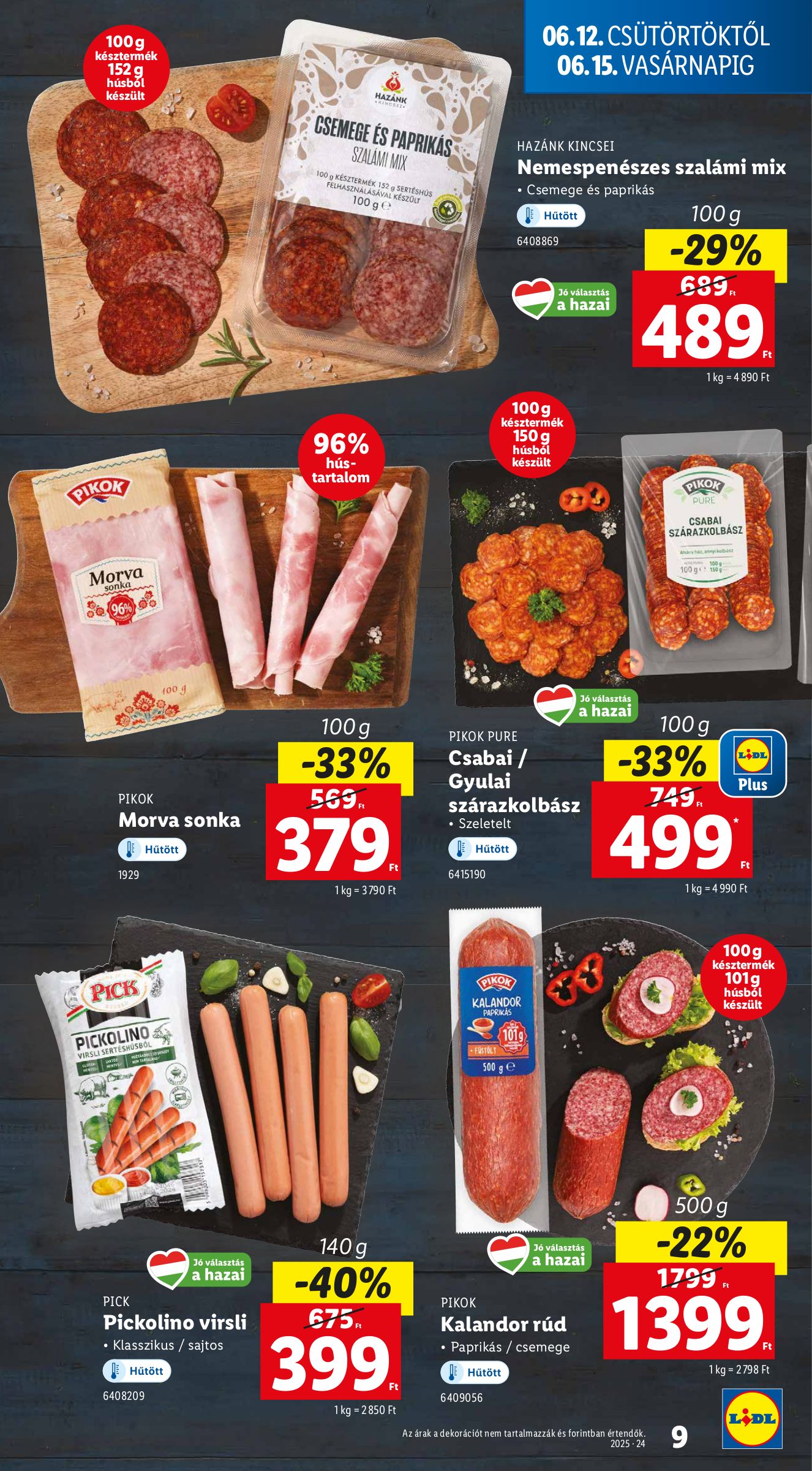 lidl - Lidl akciós újság, érvényes 06.12. - 06.18. - page: 9 lidl - Lidl akciós újság, érvényes 06.12. - 06.18. - page: 9