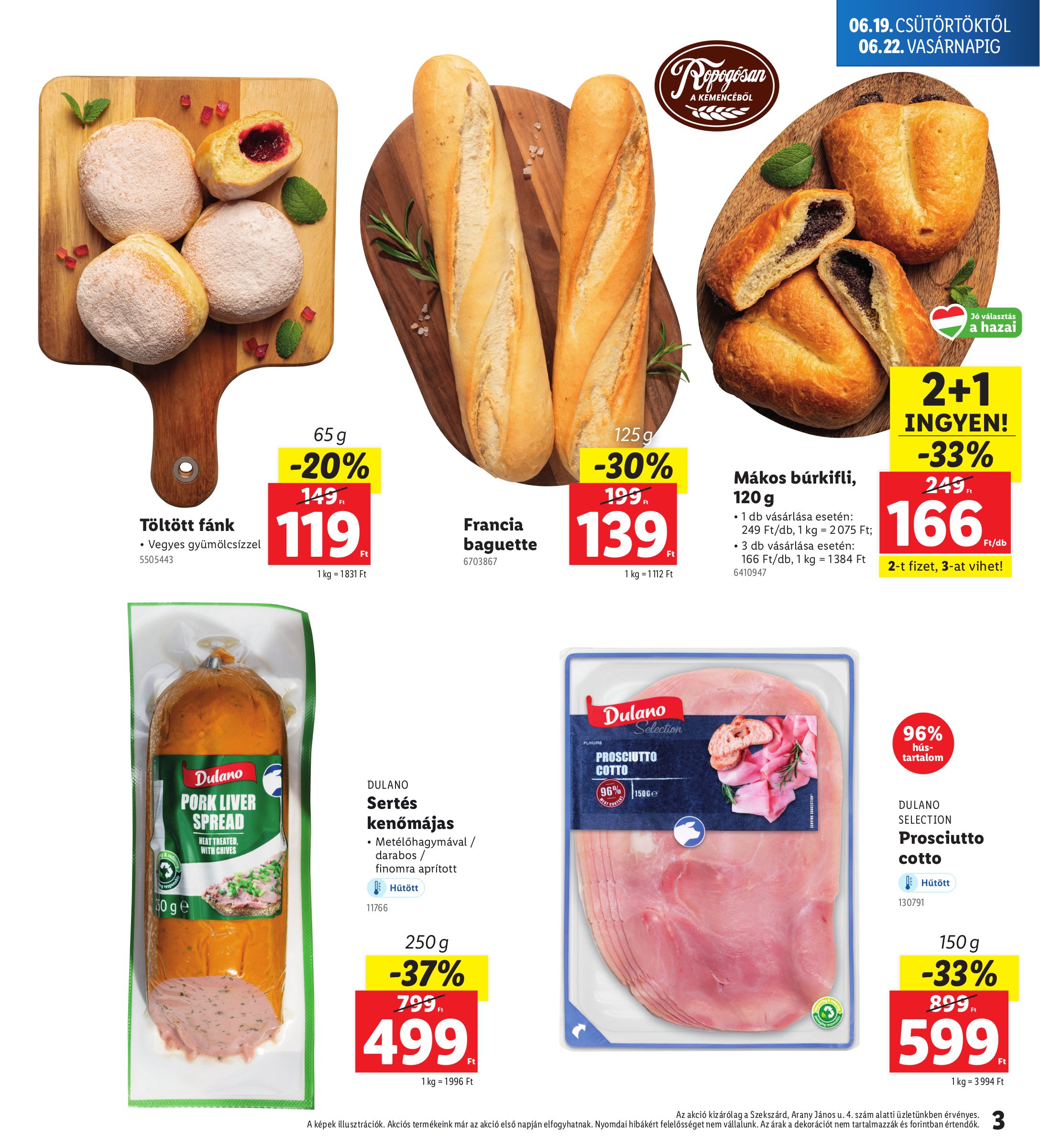 lidl - Lidl - Szekszárd akciós újság, érvényes 06.19. - 06.22. - page: 3