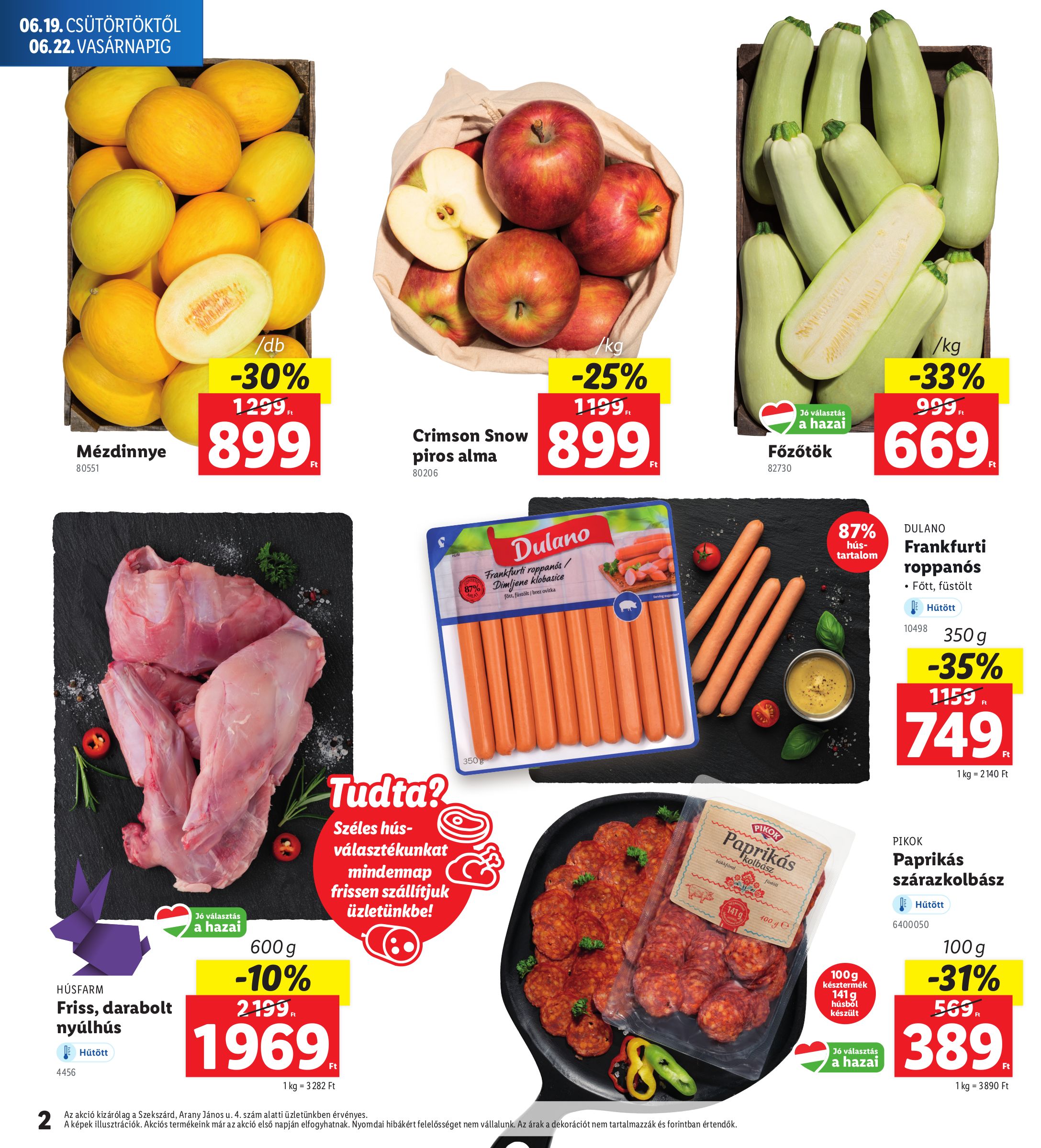 lidl - Lidl - Szekszárd akciós újság, érvényes 06.19. - 06.22. - page: 2