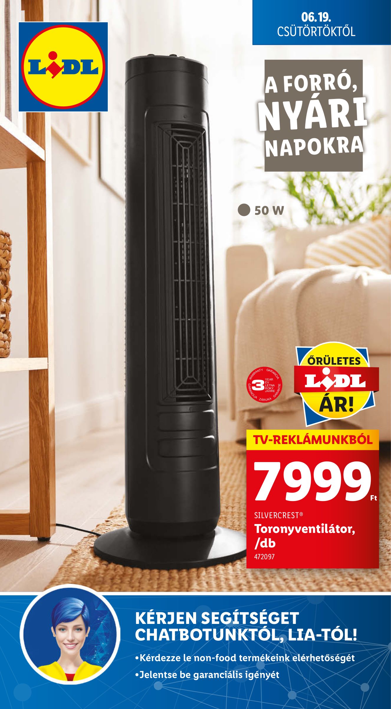 lidl - Lidl - Nonfood akciós újság, érvényes 06.19. - 06.25.