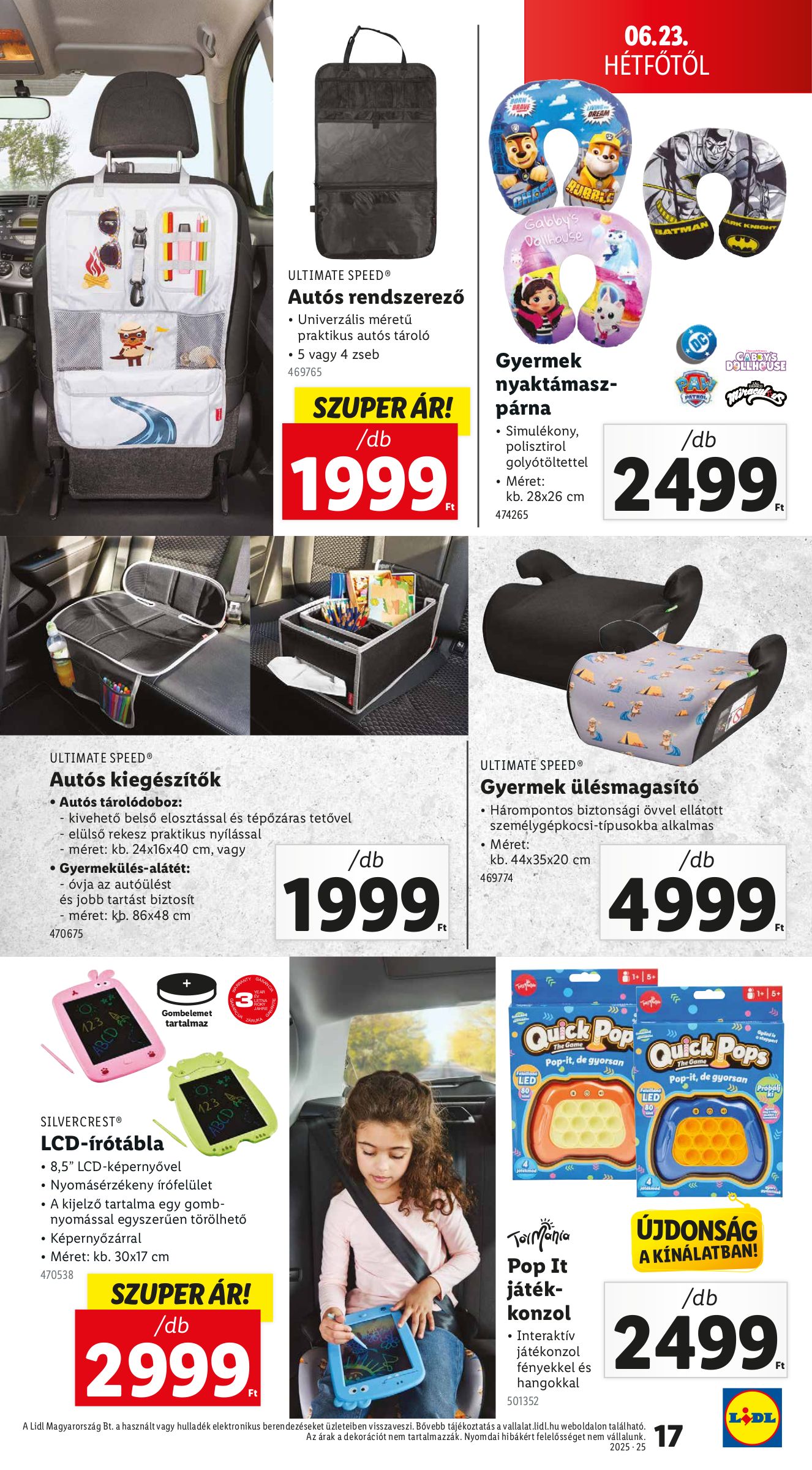 lidl - Lidl - Nonfood akciós újság, érvényes 06.19. - 06.25. - page: 17