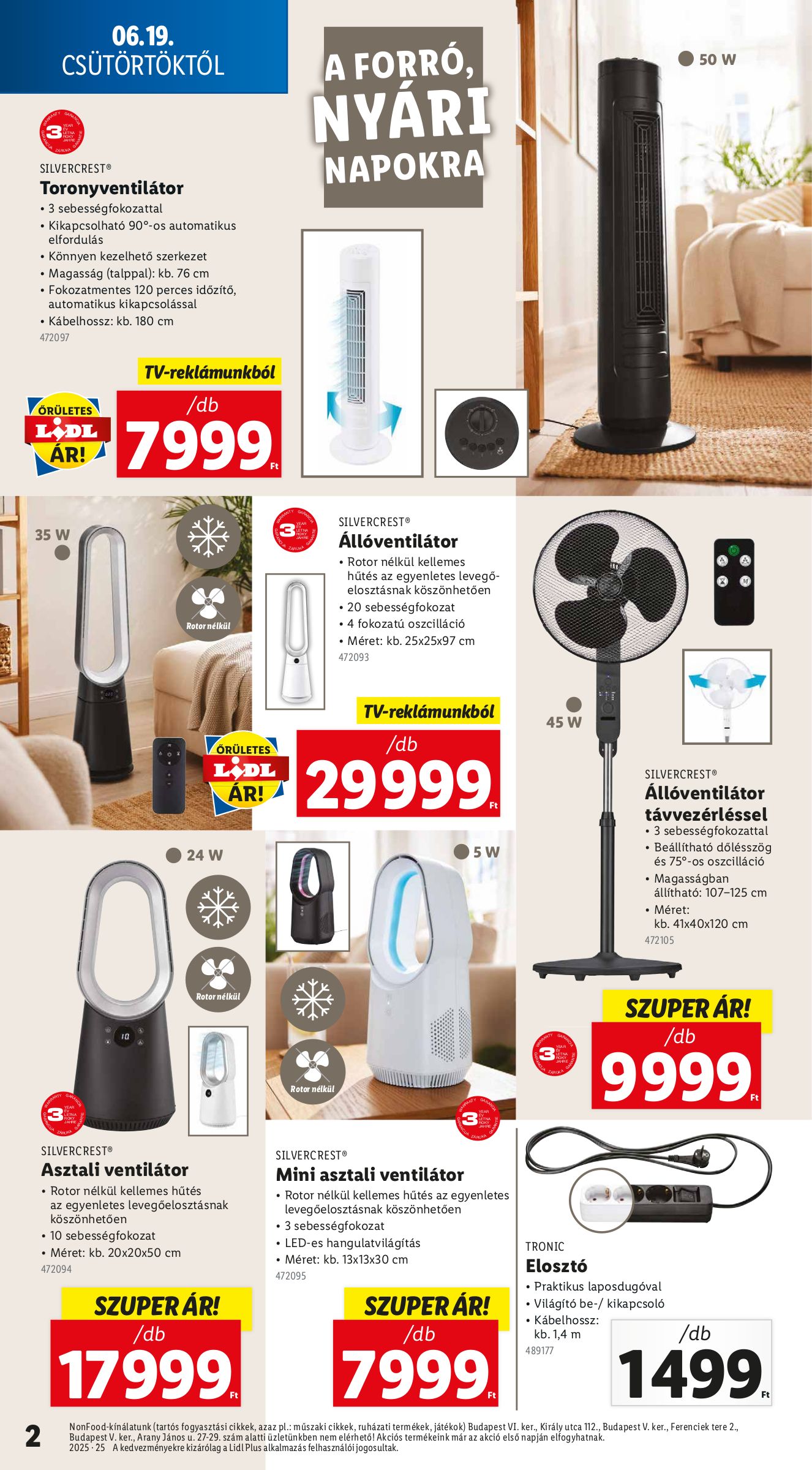 lidl - Lidl - Nonfood akciós újság, érvényes 06.19. - 06.25. - page: 2