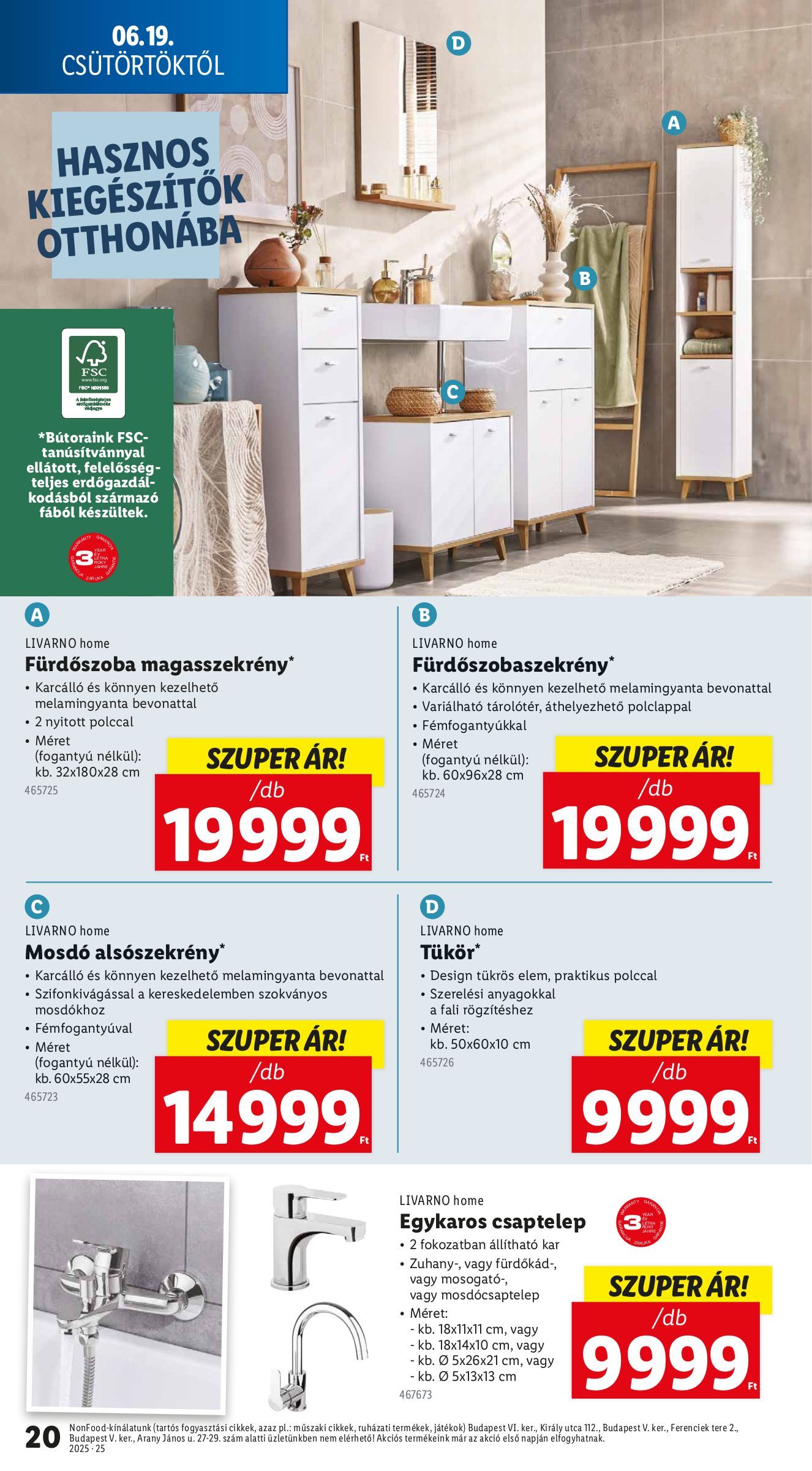 lidl - Lidl akciós újság, érvényes 06.19. - 06.25. - page: 20 lidl - Lidl akciós újság, érvényes 06.19. - 06.25. - page: 20