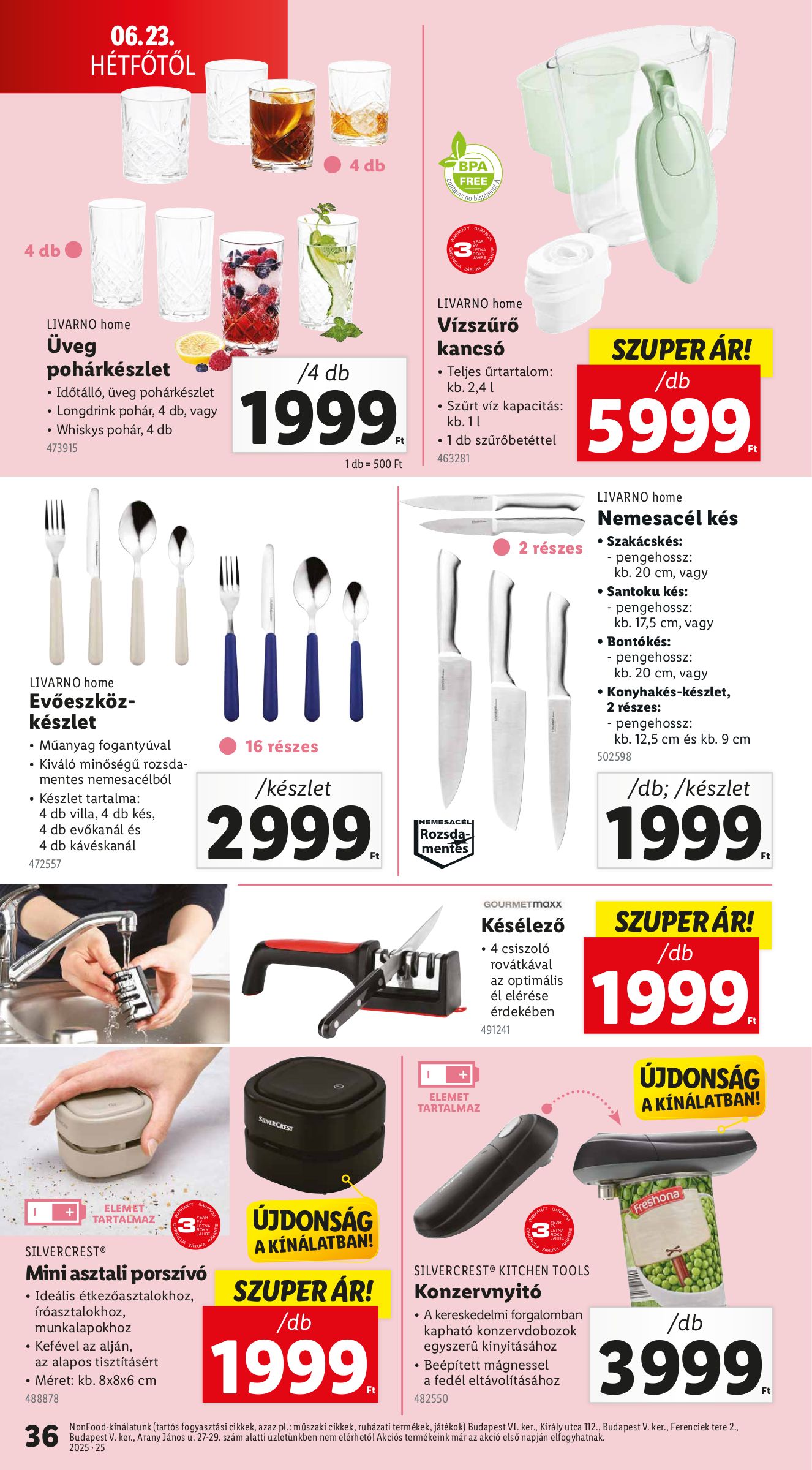 lidl - Lidl akciós újság, érvényes 06.19. - 06.25. - page: 36 lidl - Lidl akciós újság, érvényes 06.19. - 06.25. - page: 36