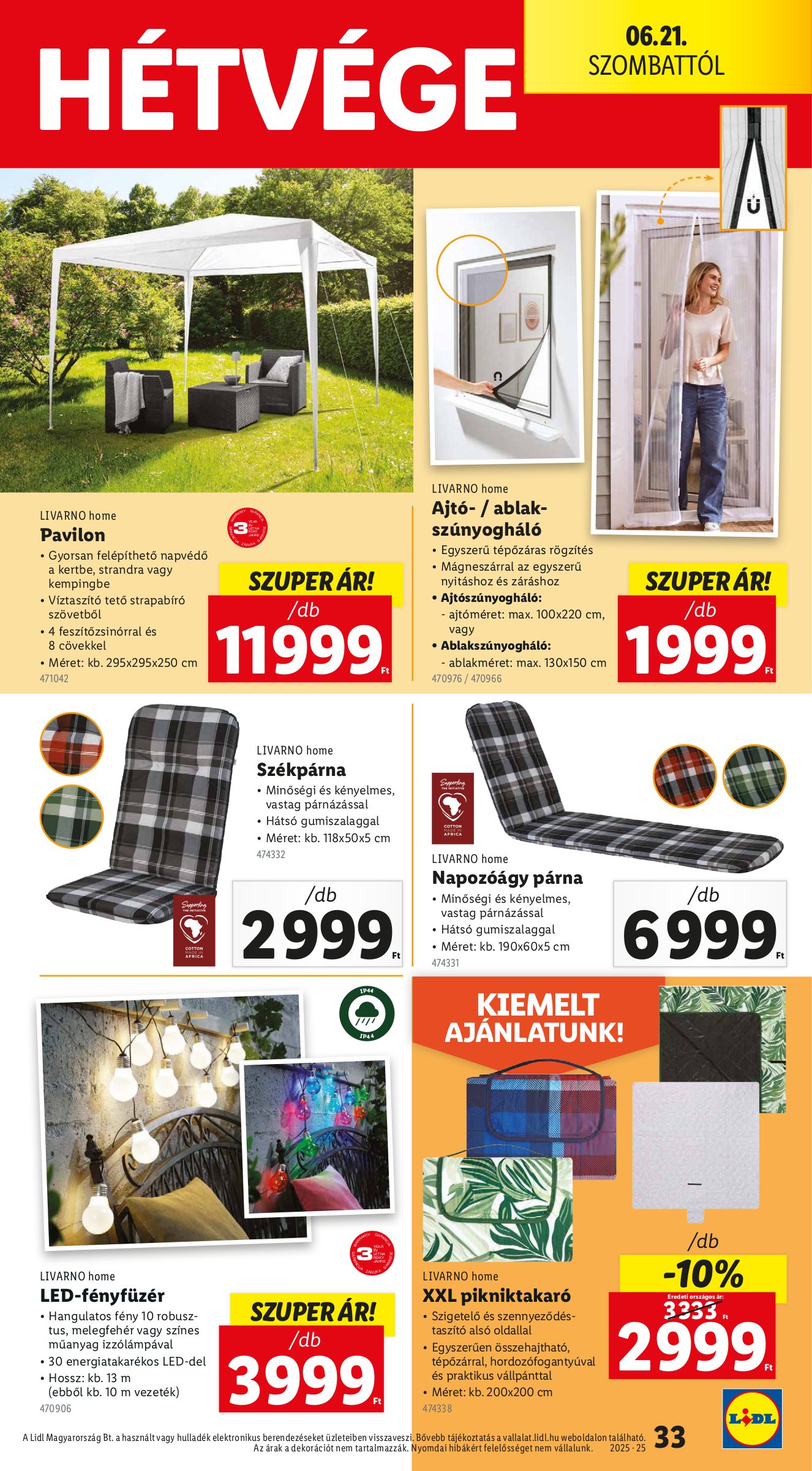 lidl - Lidl akciós újság, érvényes 06.19. - 06.25. - page: 33 lidl - Lidl akciós újság, érvényes 06.19. - 06.25. - page: 33