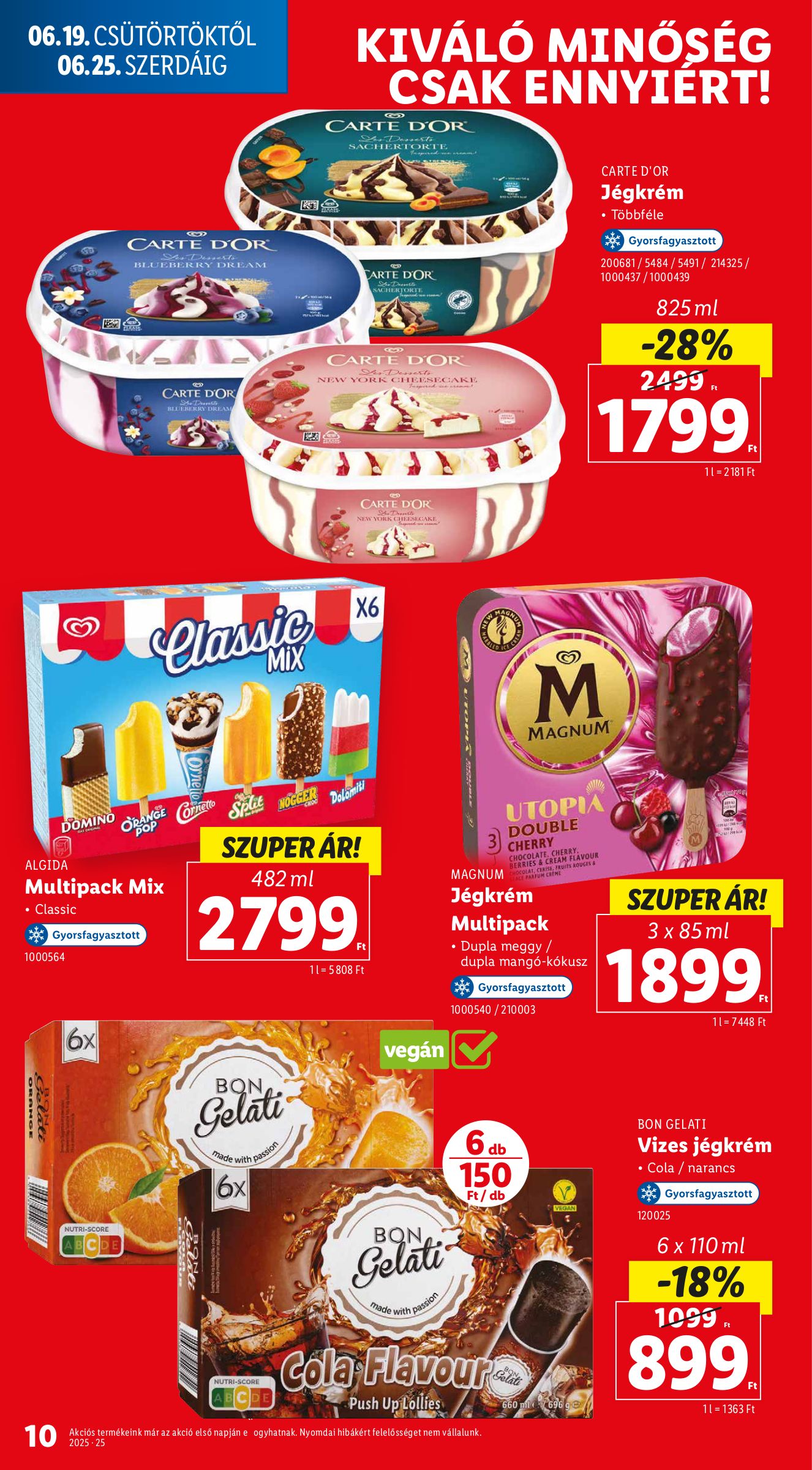 lidl - Lidl akciós újság, érvényes 06.19. - 06.25. - page: 10 lidl - Lidl akciós újság, érvényes 06.19. - 06.25. - page: 10