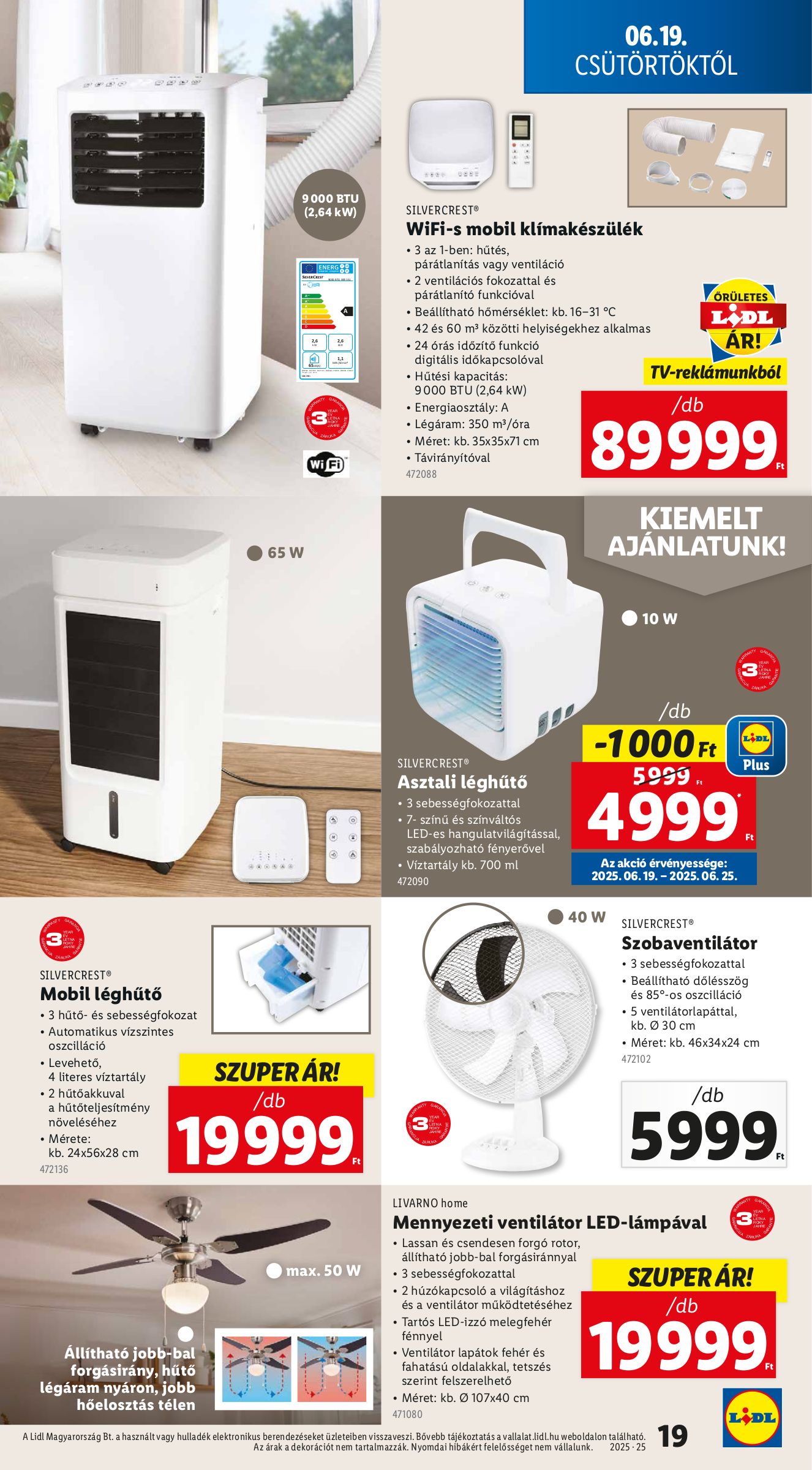 lidl - Lidl akciós újság, érvényes 06.19. - 06.25. - page: 19 lidl - Lidl akciós újság, érvényes 06.19. - 06.25. - page: 19