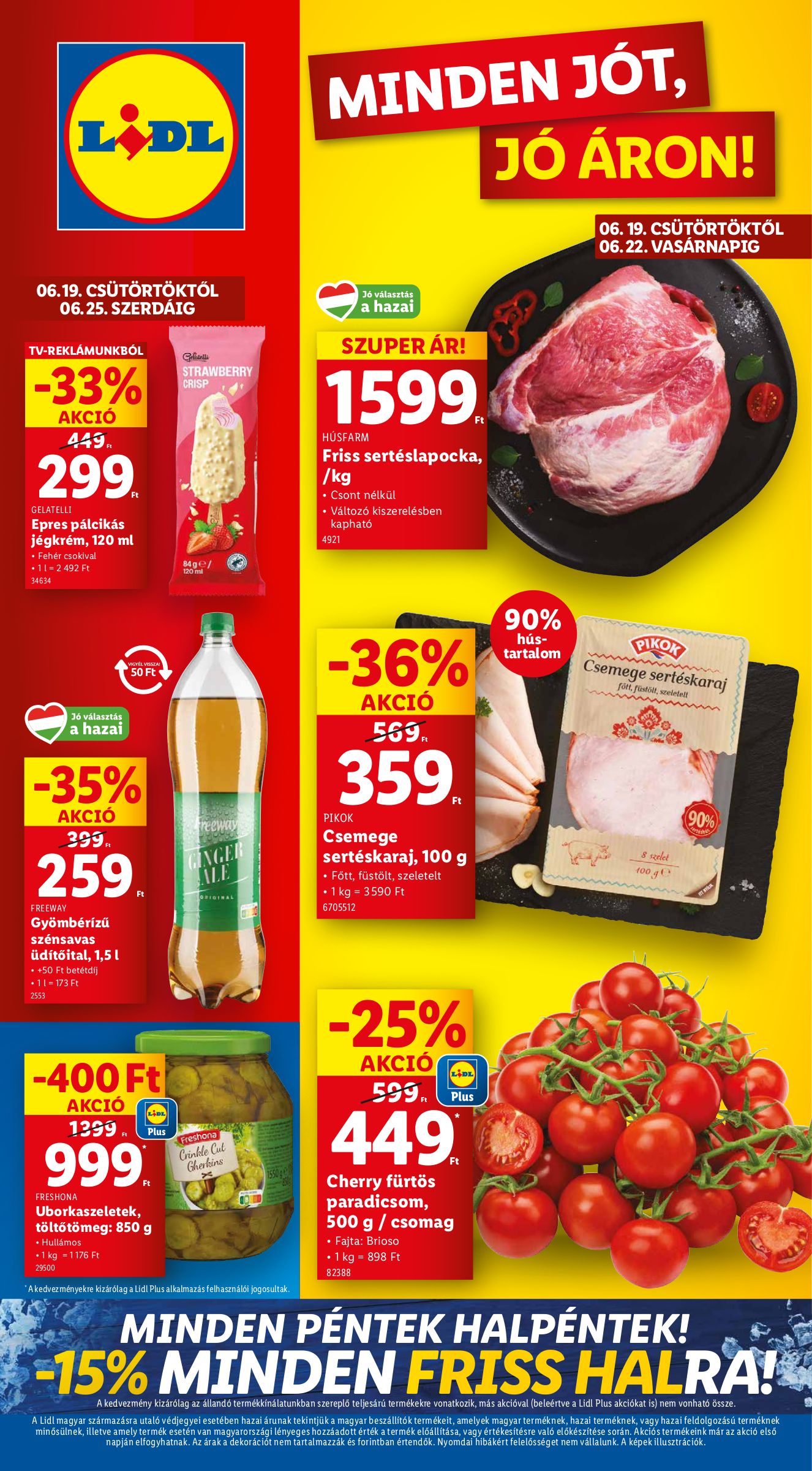 lidl - Lidl akciós újság, érvényes 06.19. - 06.25.
