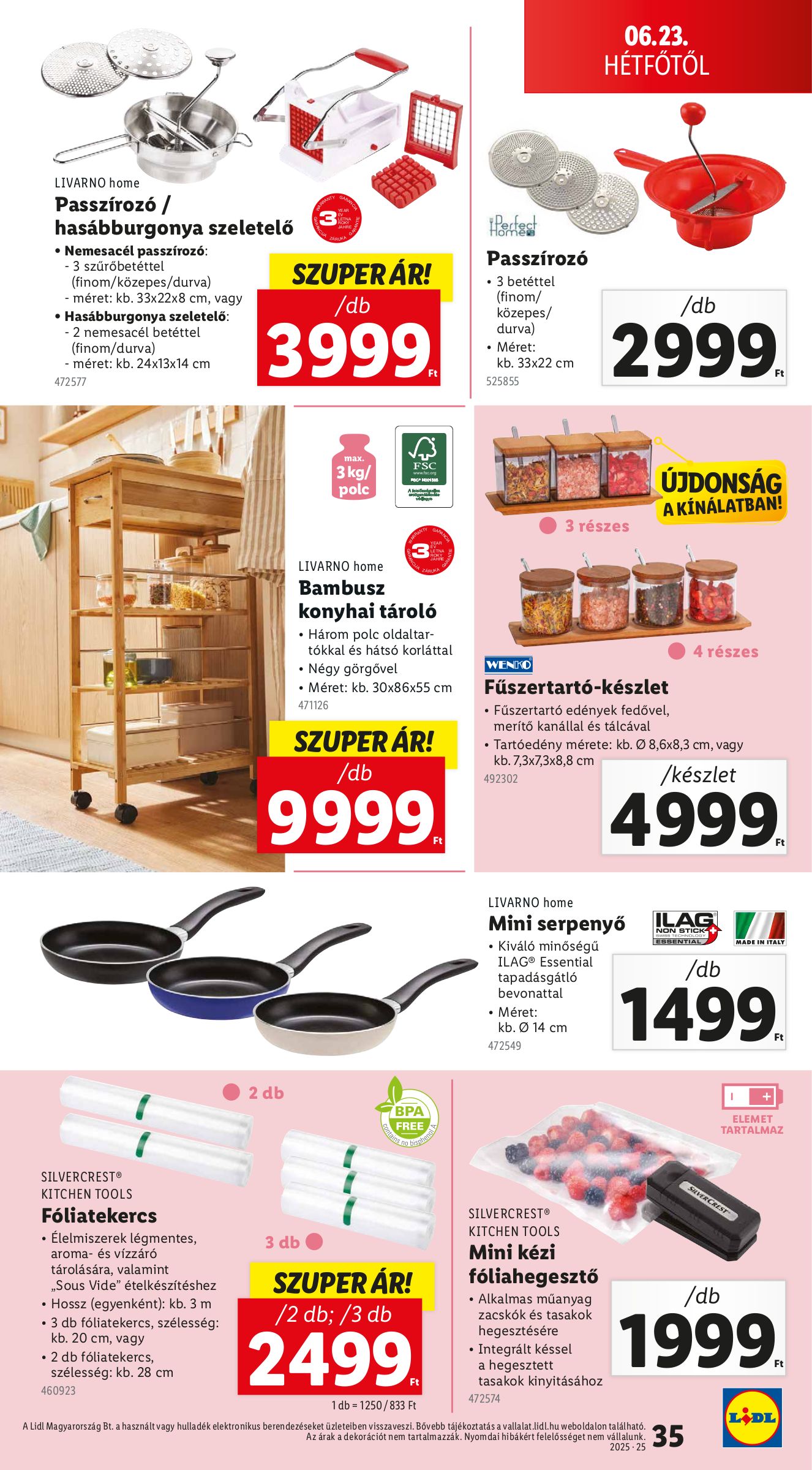 lidl - Lidl akciós újság, érvényes 06.19. - 06.25. - page: 35 lidl - Lidl akciós újság, érvényes 06.19. - 06.25. - page: 35
