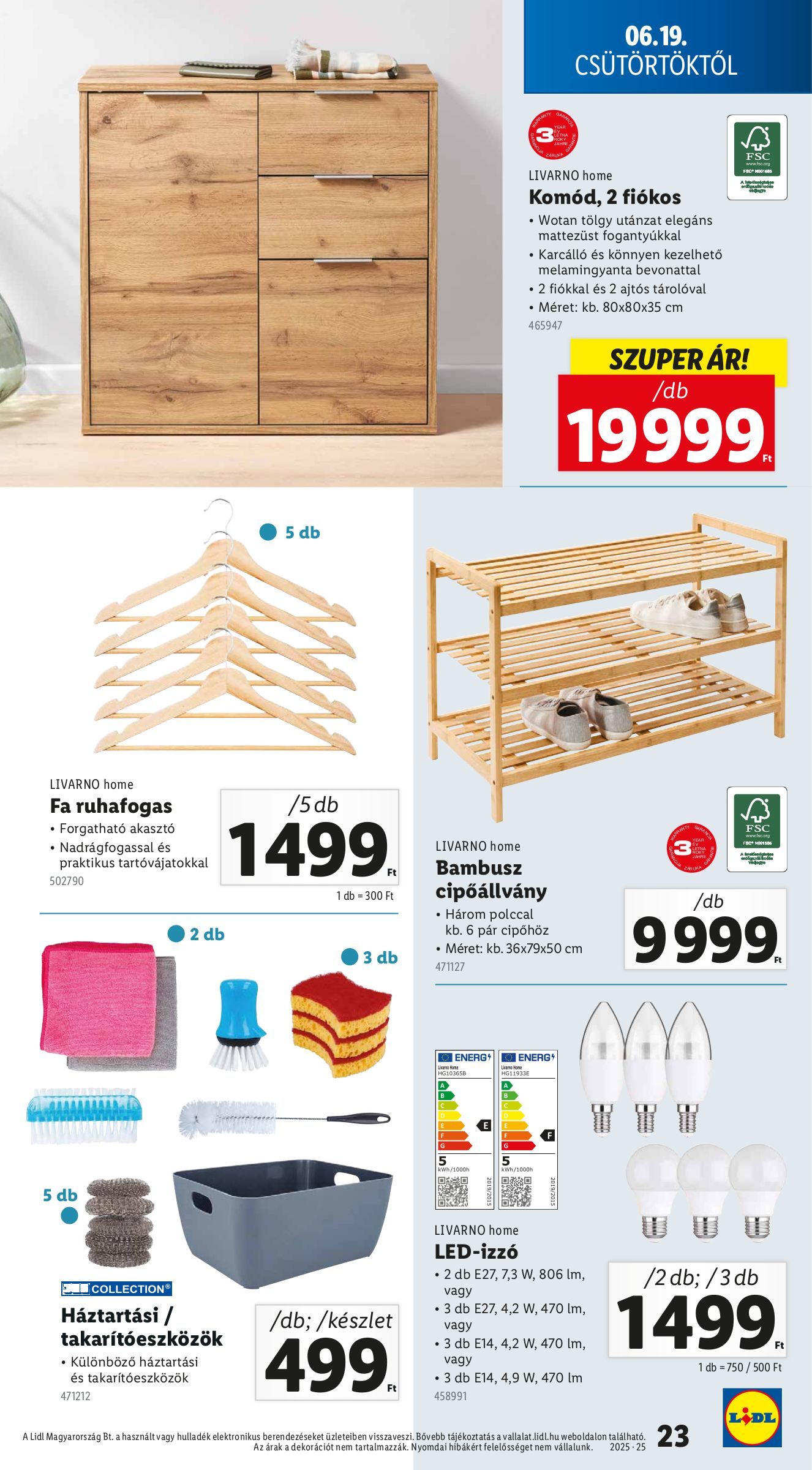 lidl - Lidl akciós újság, érvényes 06.19. - 06.25. - page: 23 lidl - Lidl akciós újság, érvényes 06.19. - 06.25. - page: 23