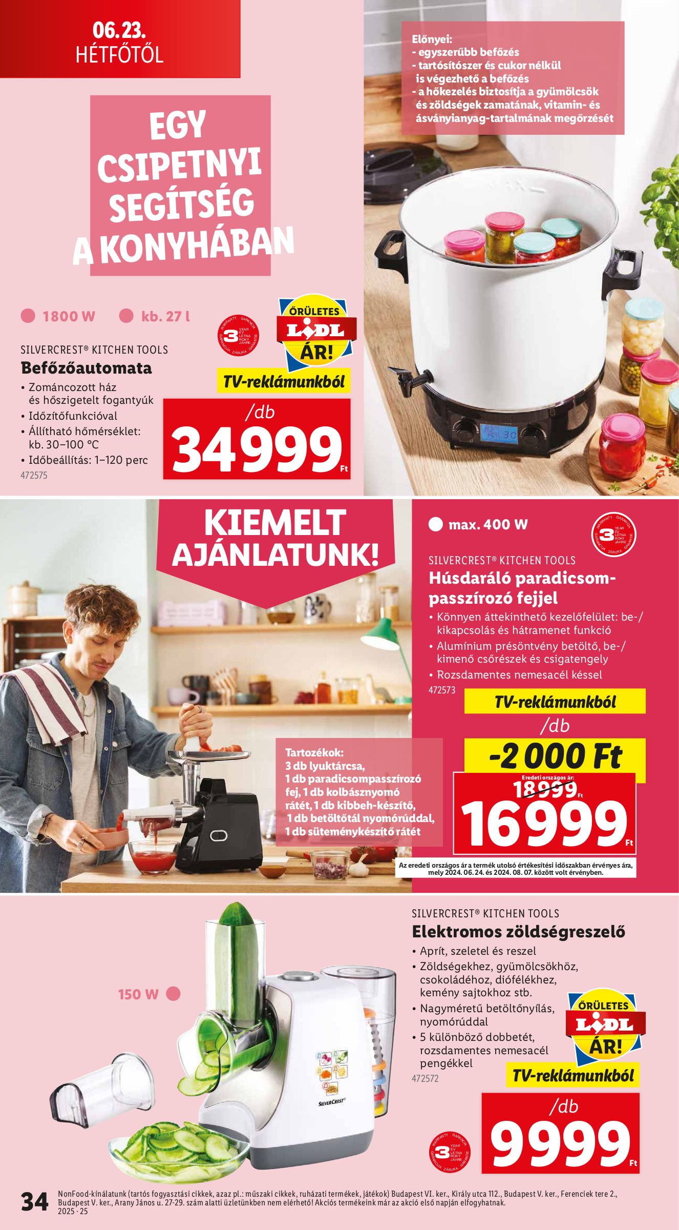 lidl - Lidl akciós újság, érvényes 06.19. - 06.25. - page: 34 lidl - Lidl akciós újság, érvényes 06.19. - 06.25. - page: 34