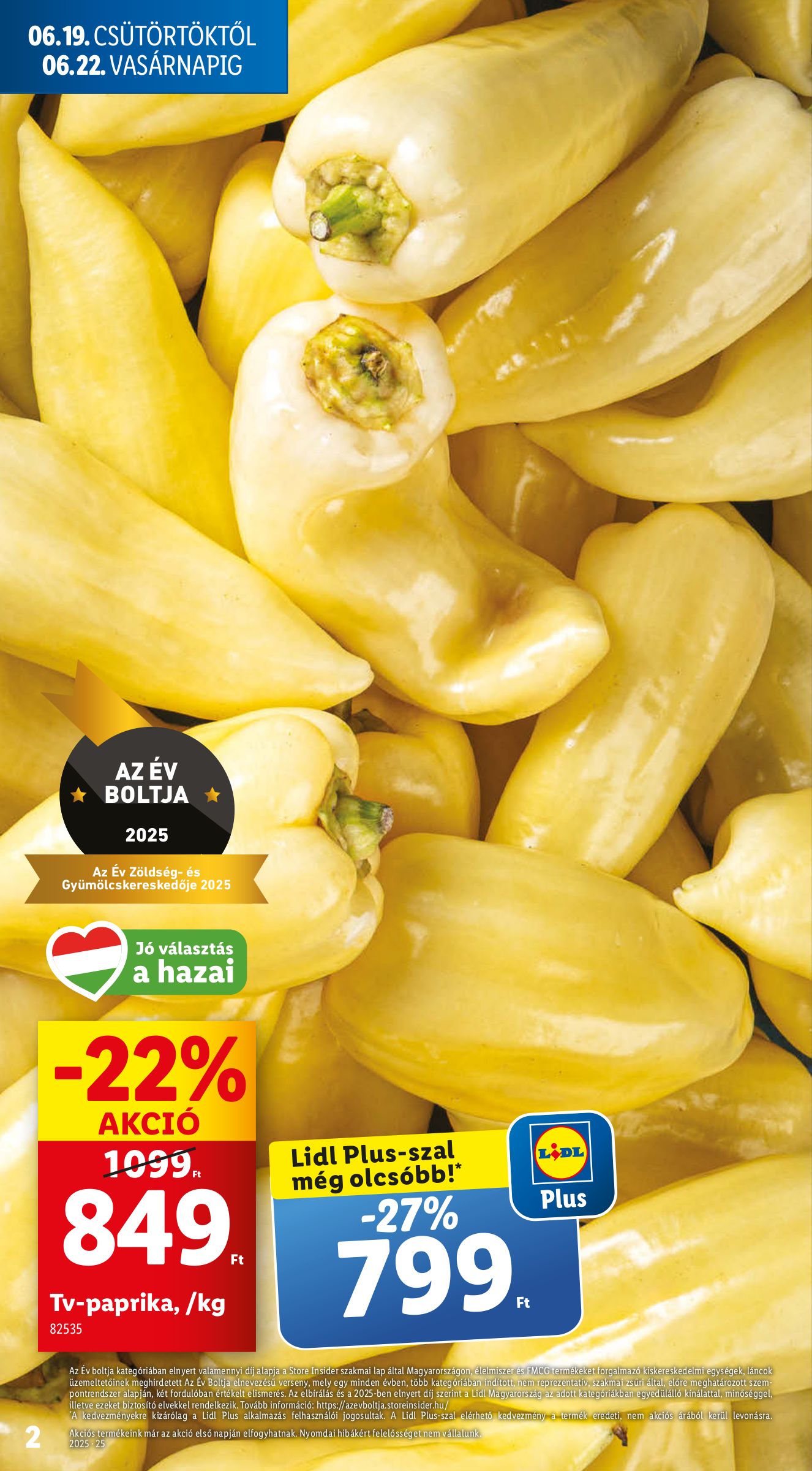 lidl - Lidl akciós újság, érvényes 06.19. - 06.25. - page: 2 lidl - Lidl akciós újság, érvényes 06.19. - 06.25. - page: 2