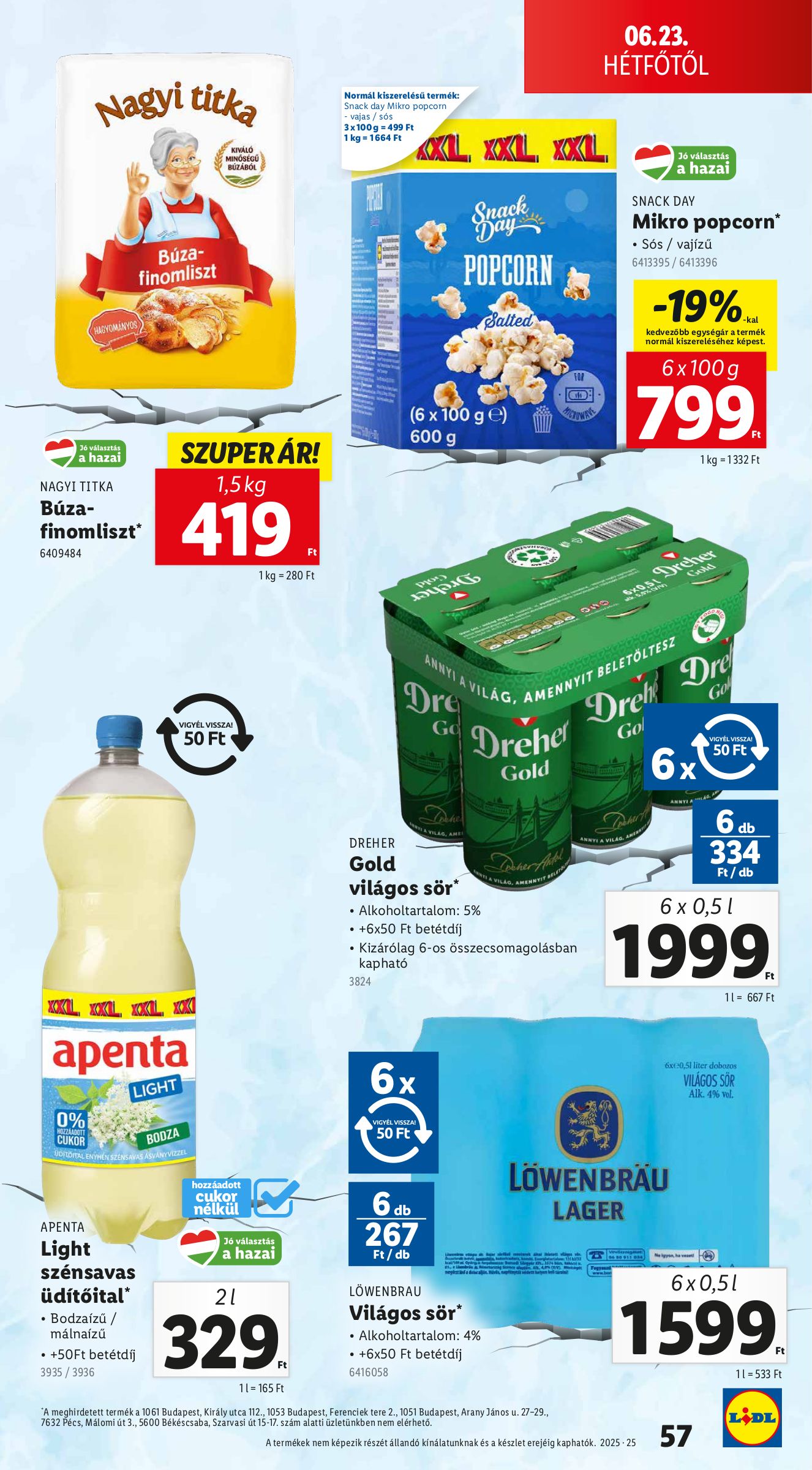 lidl - Lidl akciós újság, érvényes 06.19. - 06.25. - page: 57 lidl - Lidl akciós újság, érvényes 06.19. - 06.25. - page: 57