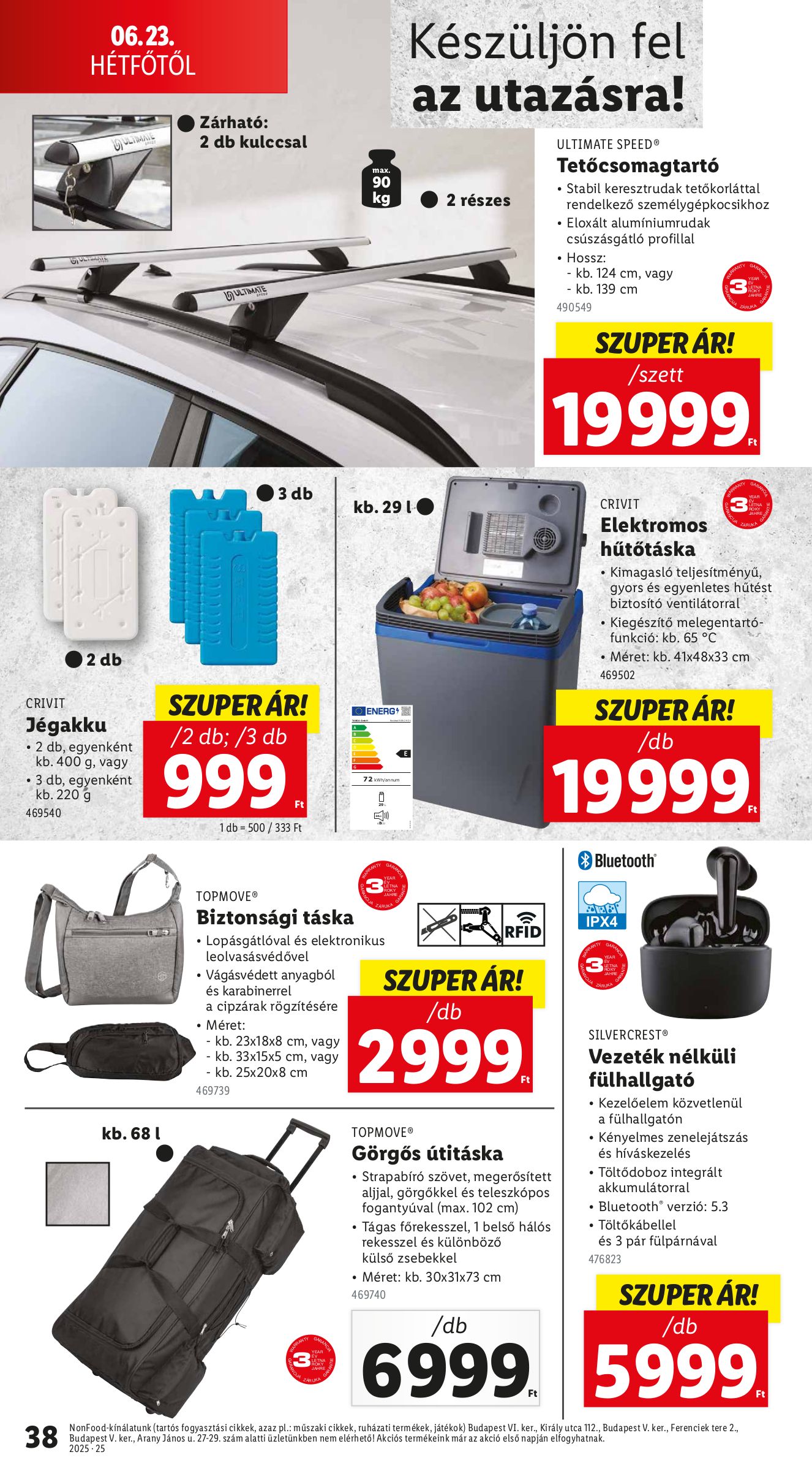 lidl - Lidl akciós újság, érvényes 06.19. - 06.25. - page: 38 lidl - Lidl akciós újság, érvényes 06.19. - 06.25. - page: 38