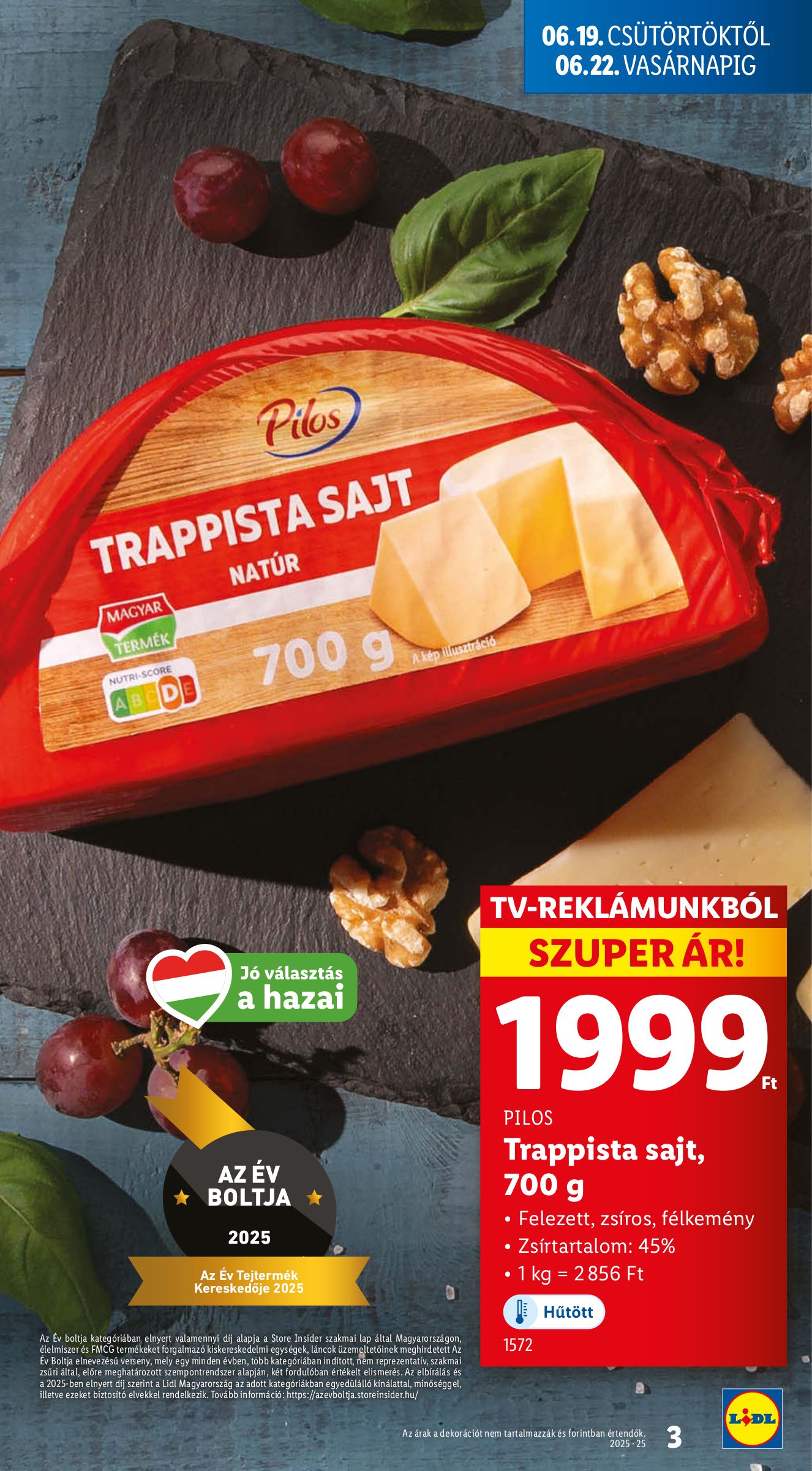 lidl - Lidl akciós újság, érvényes 06.19. - 06.25. - page: 3 lidl - Lidl akciós újság, érvényes 06.19. - 06.25. - page: 3