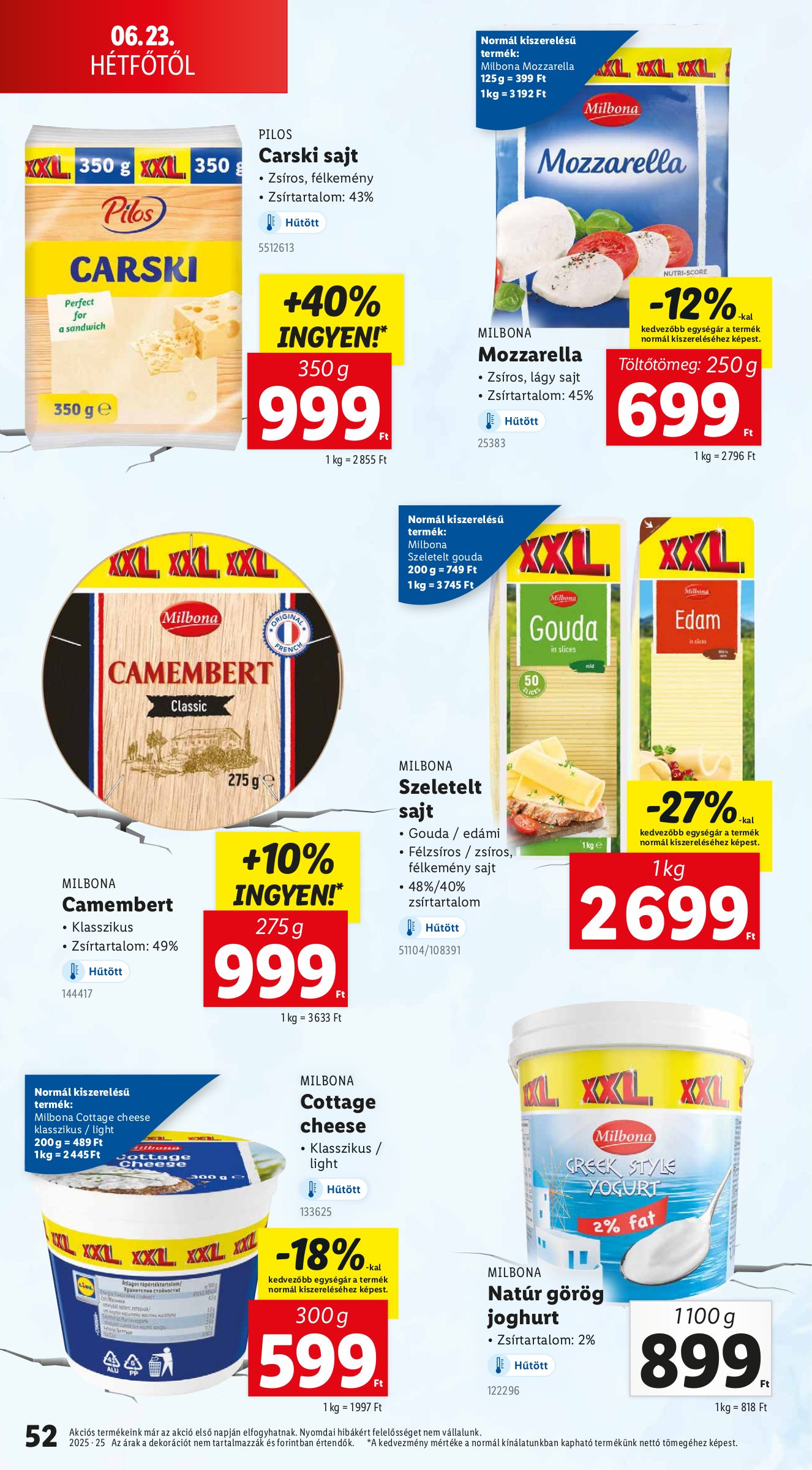 lidl - Lidl akciós újság, érvényes 06.19. - 06.25. - page: 52 lidl - Lidl akciós újság, érvényes 06.19. - 06.25. - page: 52