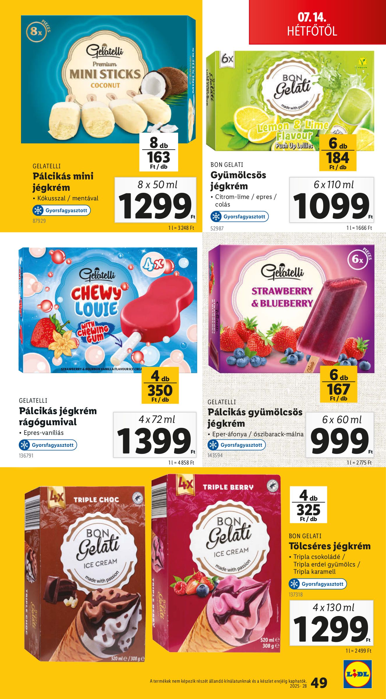 lidl - Lidl akciós újság, érvényes 07.10. - 07.16. - page: 49 lidl - Lidl akciós újság, érvényes 07.10. - 07.16. - page: 49